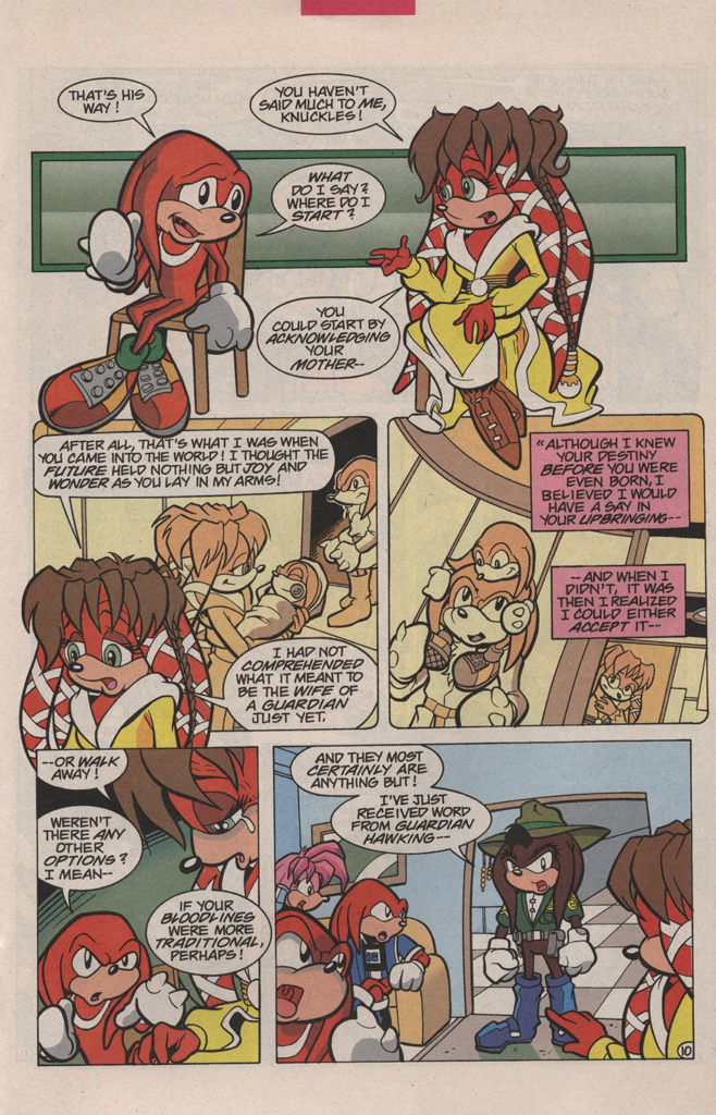 Read online Knuckles the Echidna comic -  Issue #6 - 15
