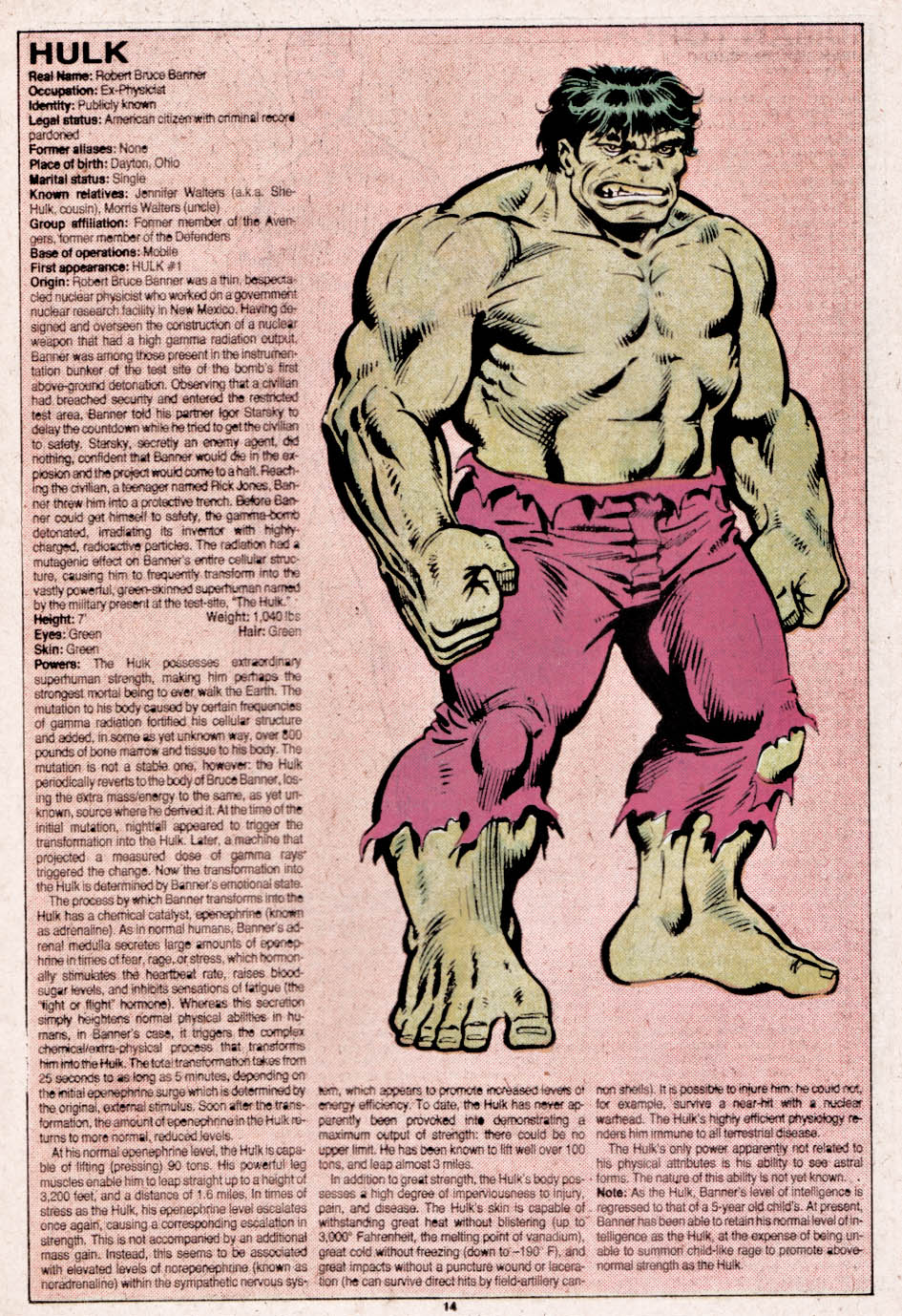 The Official Handbook of the Marvel Universe issue 5 - Page 15