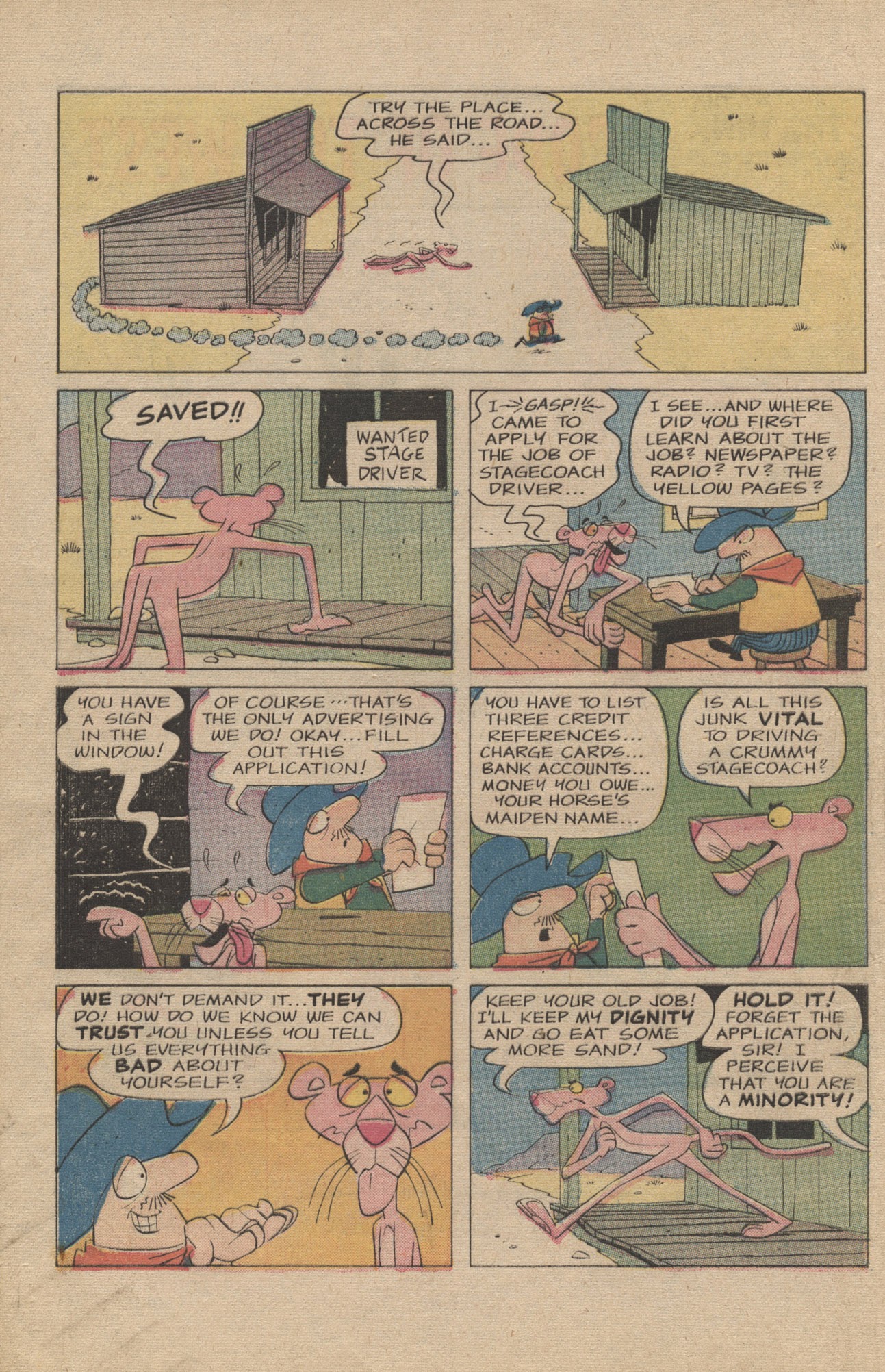 Read online The Pink Panther (1971) comic -  Issue #25 - 4