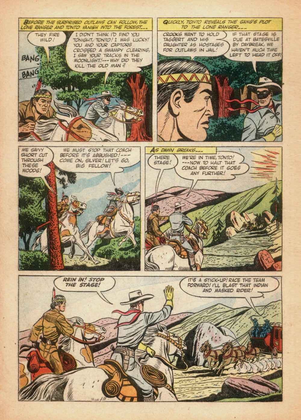 Read online The Lone Ranger (1948) comic -  Issue #55 - 14