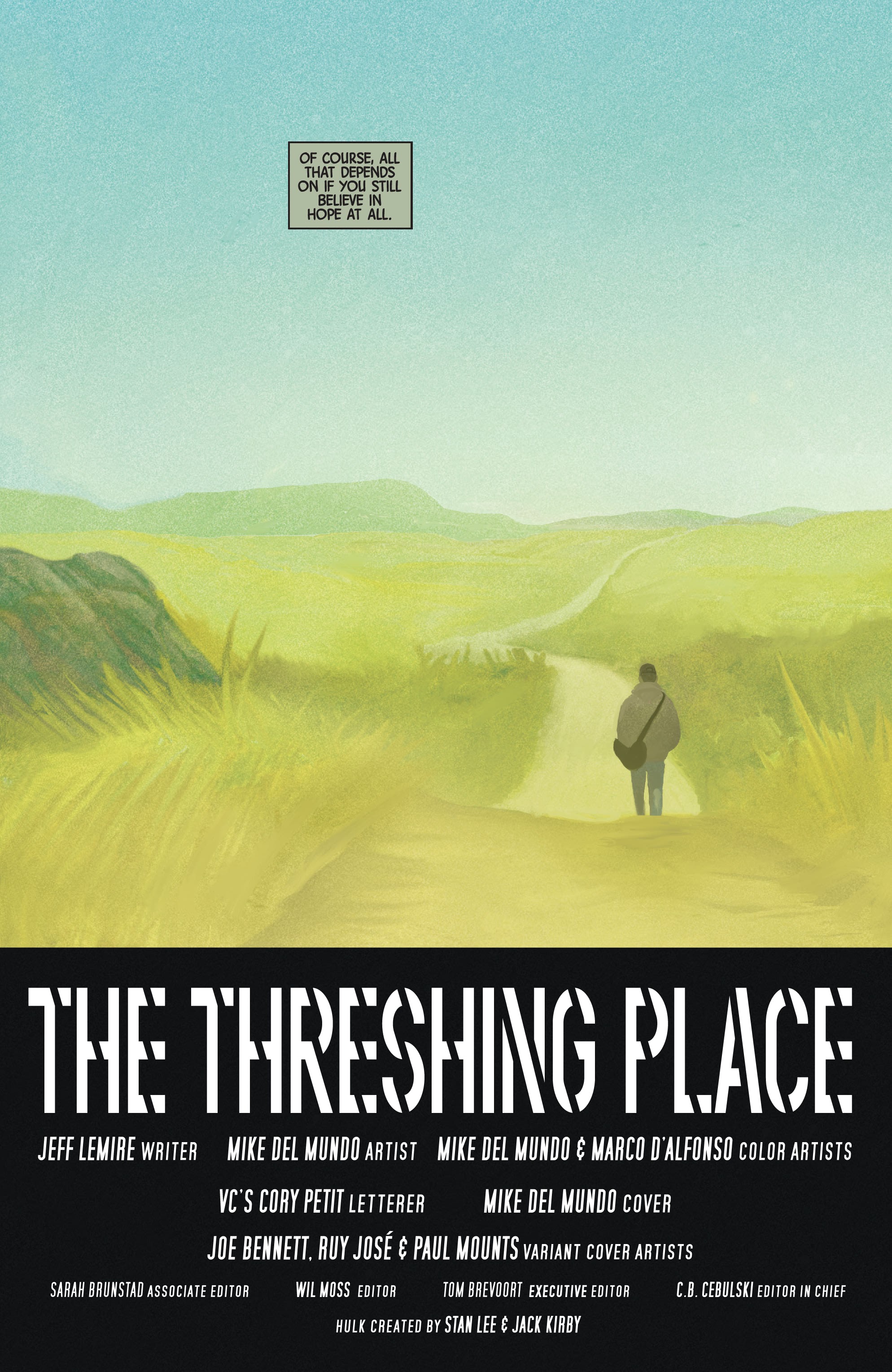 Read online Immortal Hulk: The Threshing Place comic -  Issue # Full - 31