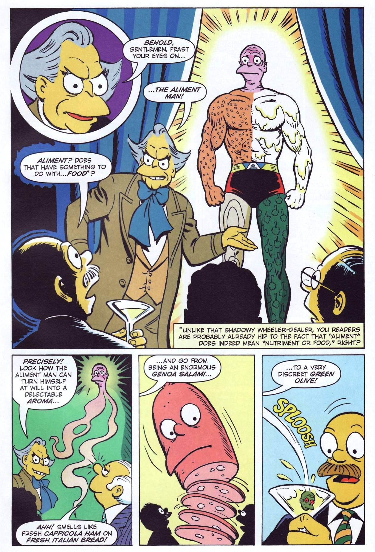 Read online Bongo Comics Presents Simpsons Super Spectacular comic -  Issue #5 - 27
