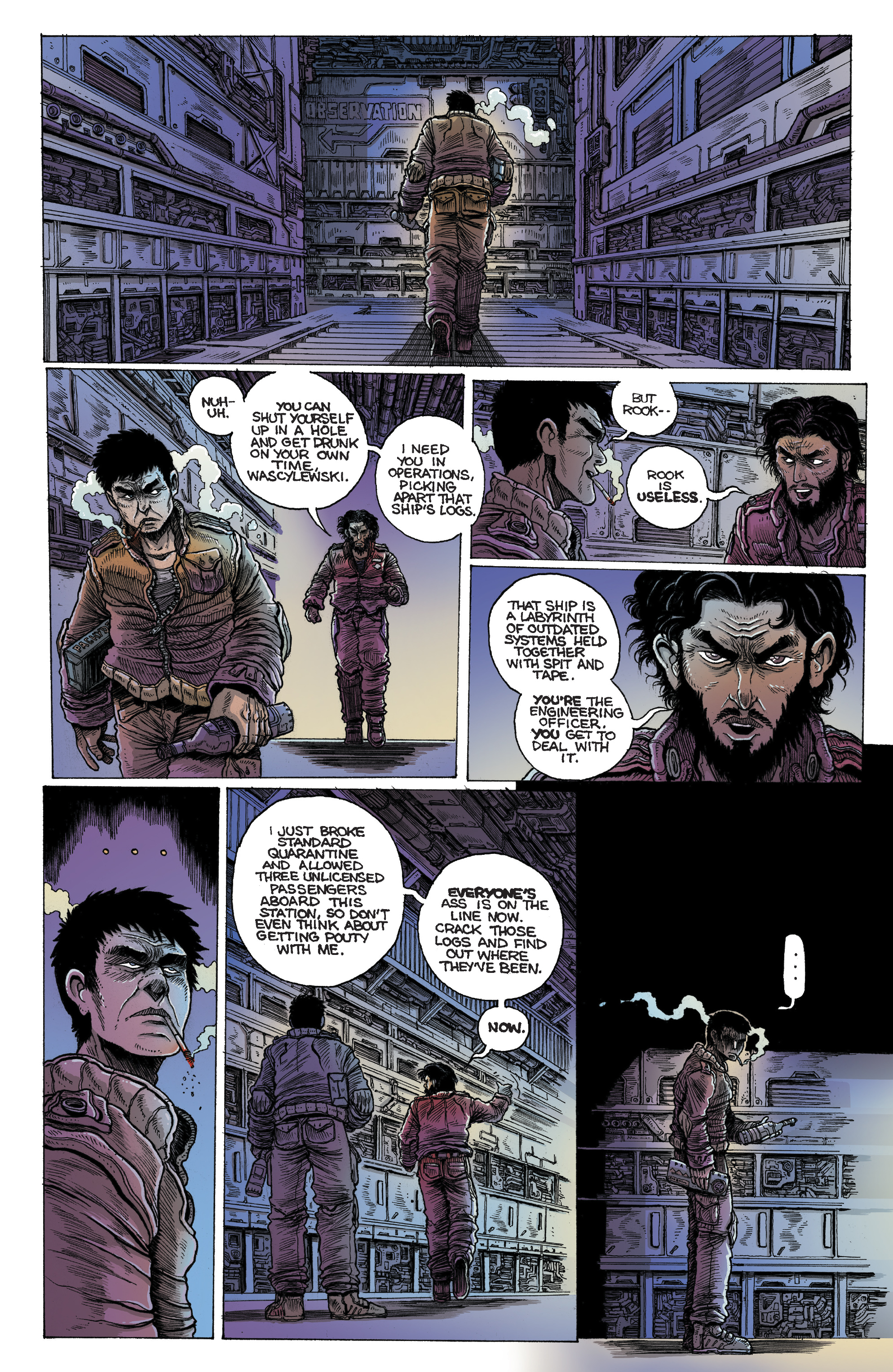 Read online Aliens: Dead Orbit comic -  Issue #2 - 8