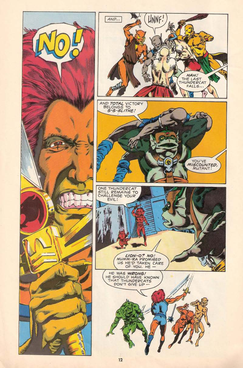 Read online ThunderCats (1987) comic -  Issue #10 - 12