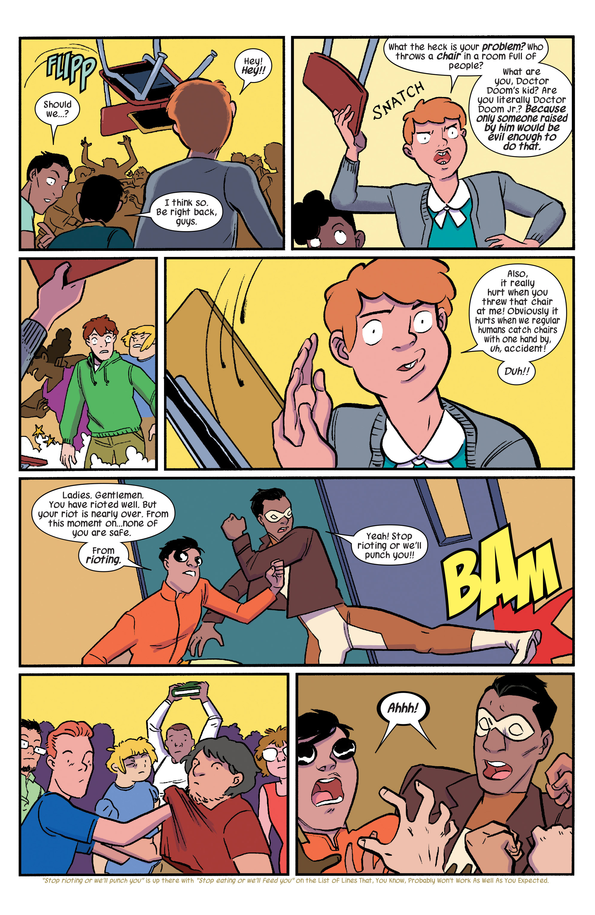 Read online The Unbeatable Squirrel Girl comic -  Issue #7 - 6