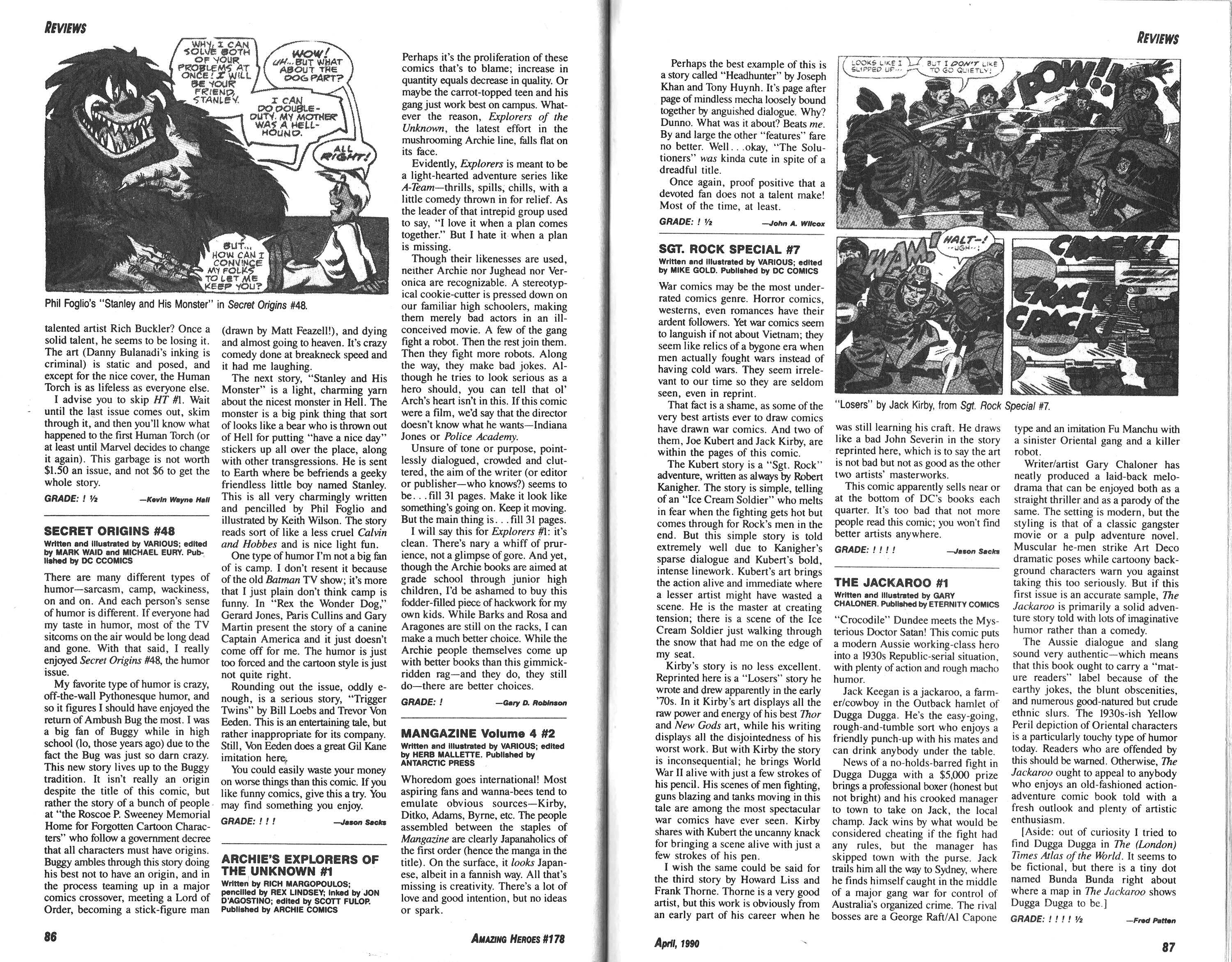 Read online Amazing Heroes comic -  Issue #178 - 44
