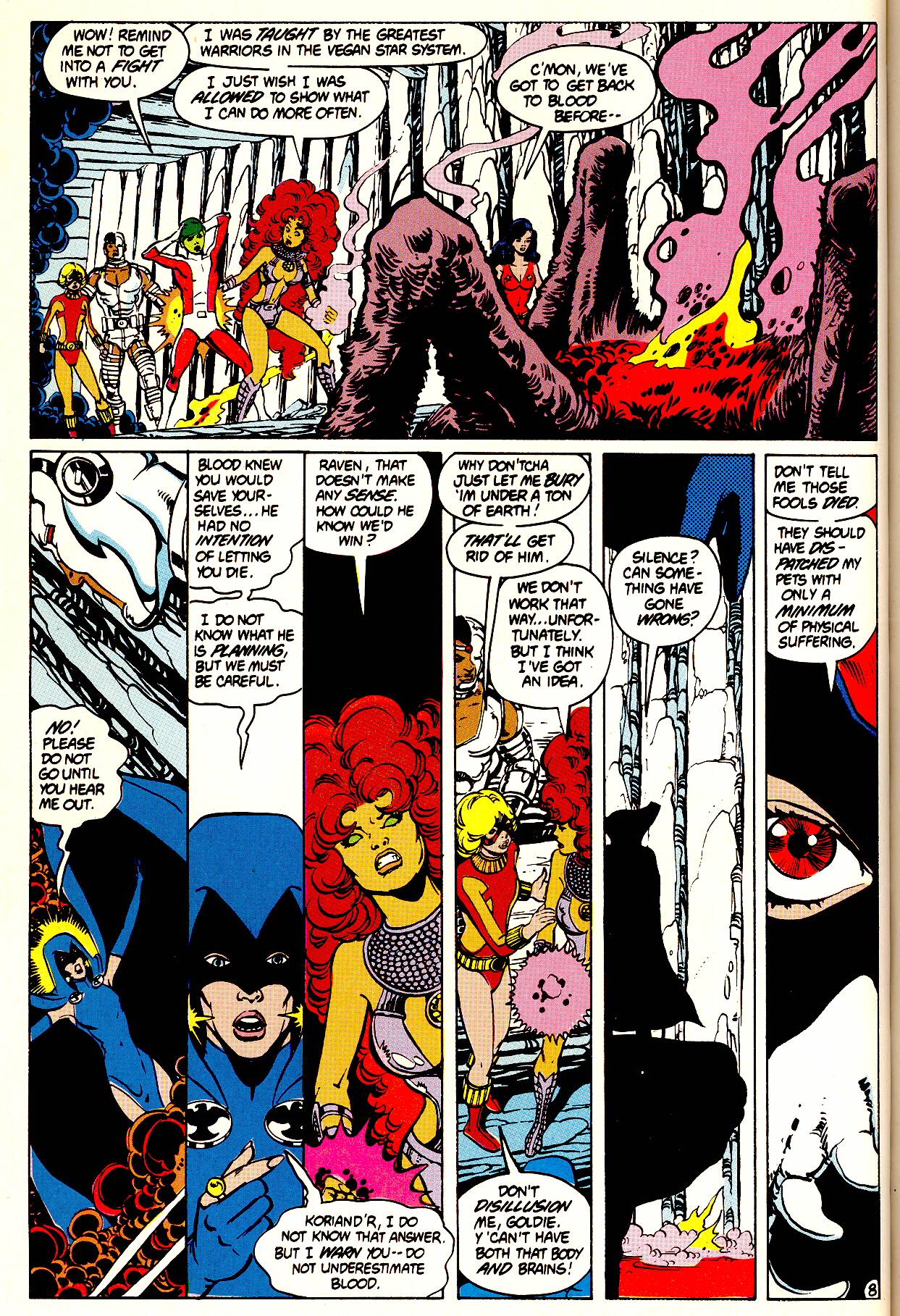 Read online The New Teen Titans: The Judas Contract comic -  Issue # TPB - 59