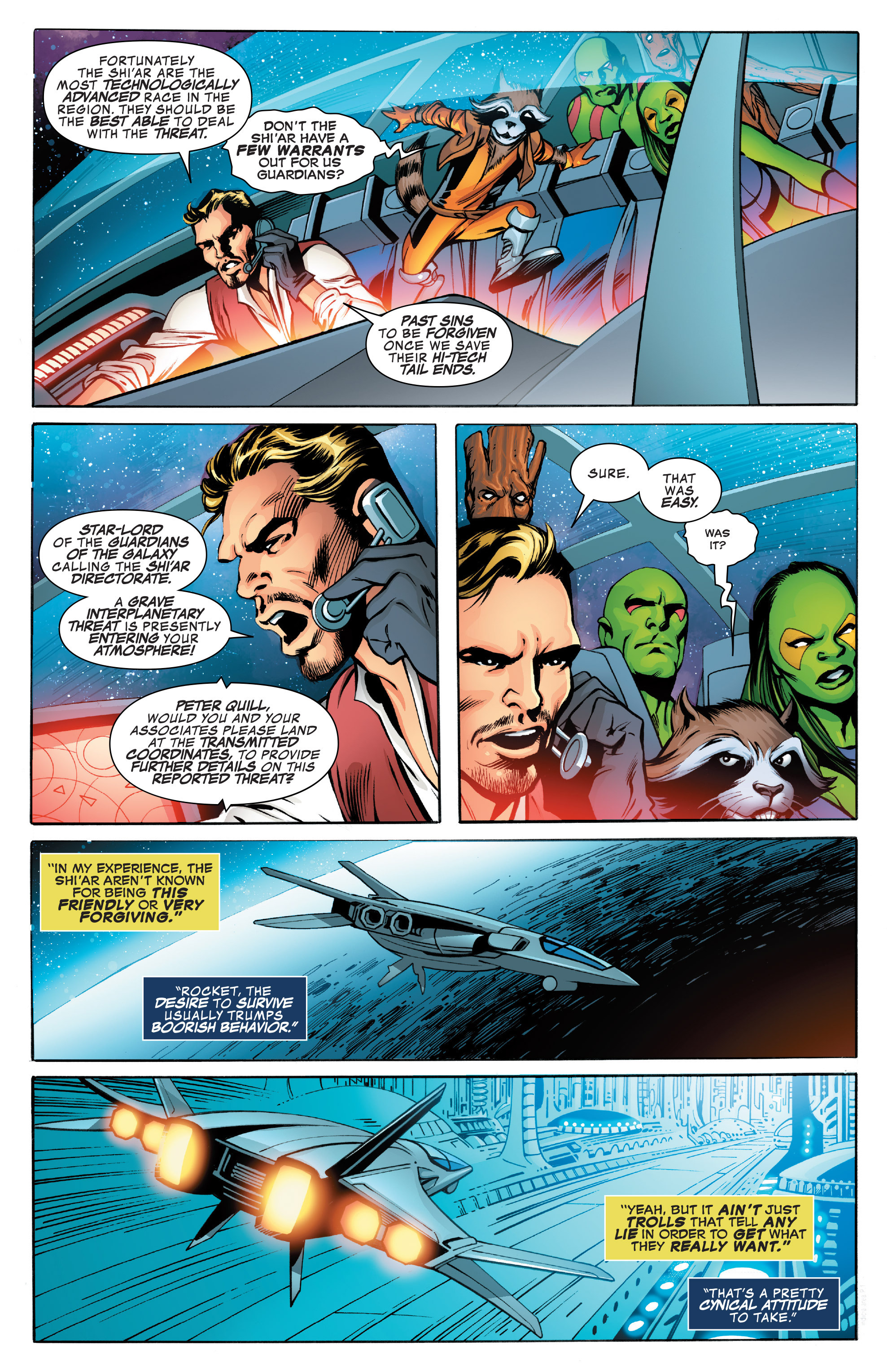 Read online Guardians of the Galaxy: Mother Entropy comic -  Issue #3 - 20
