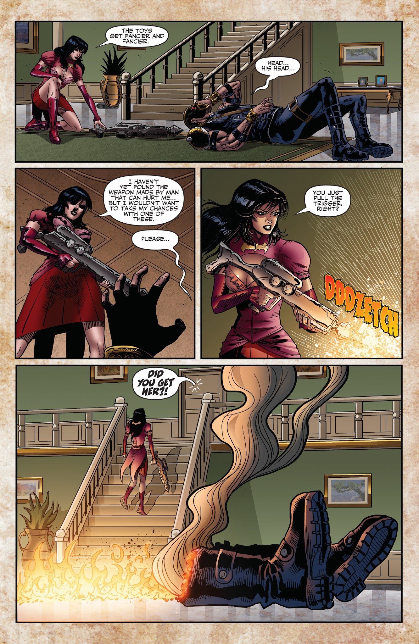 Read online Legenderry: Vampirella comic -  Issue # _TPB - 23