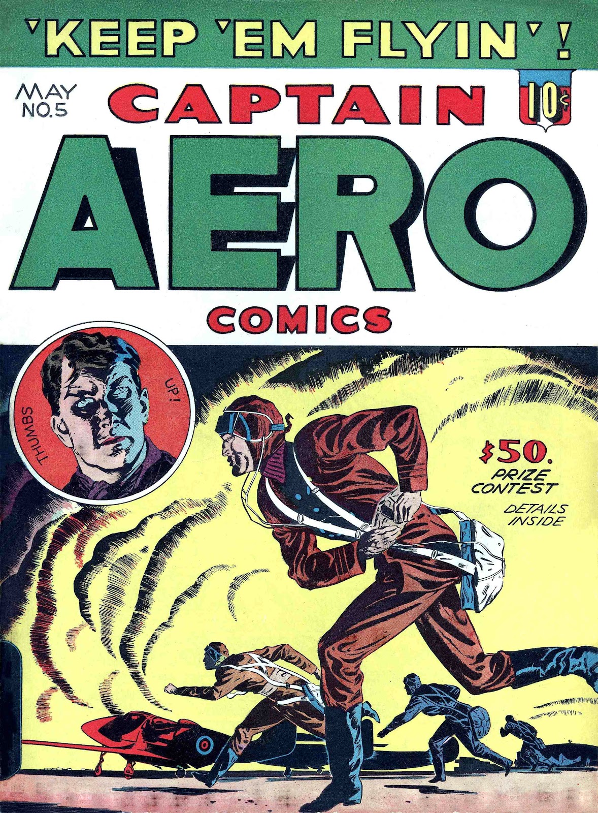 Captain Aero Comics issue 5 - Page 2