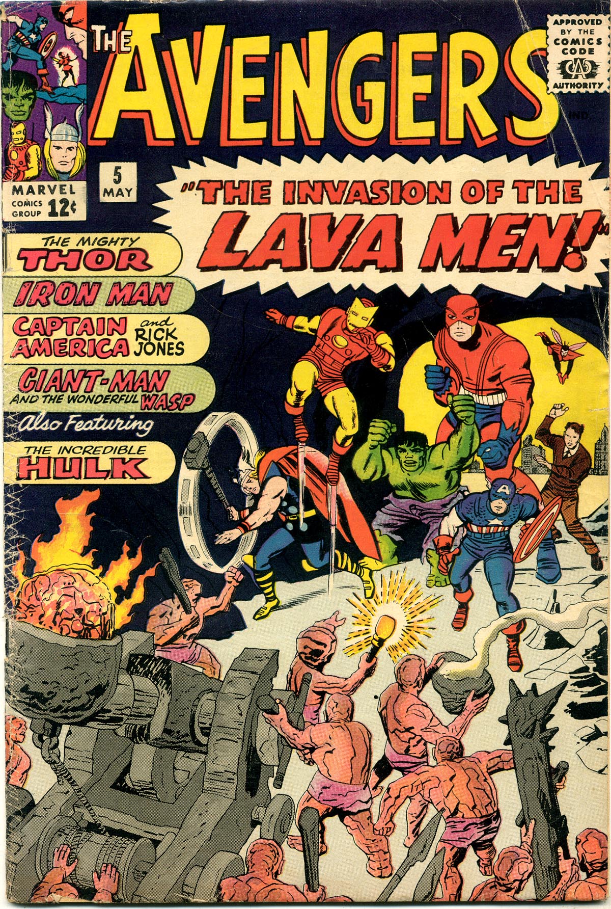 Read online The Avengers (1963) comic -  Issue #5 - 1