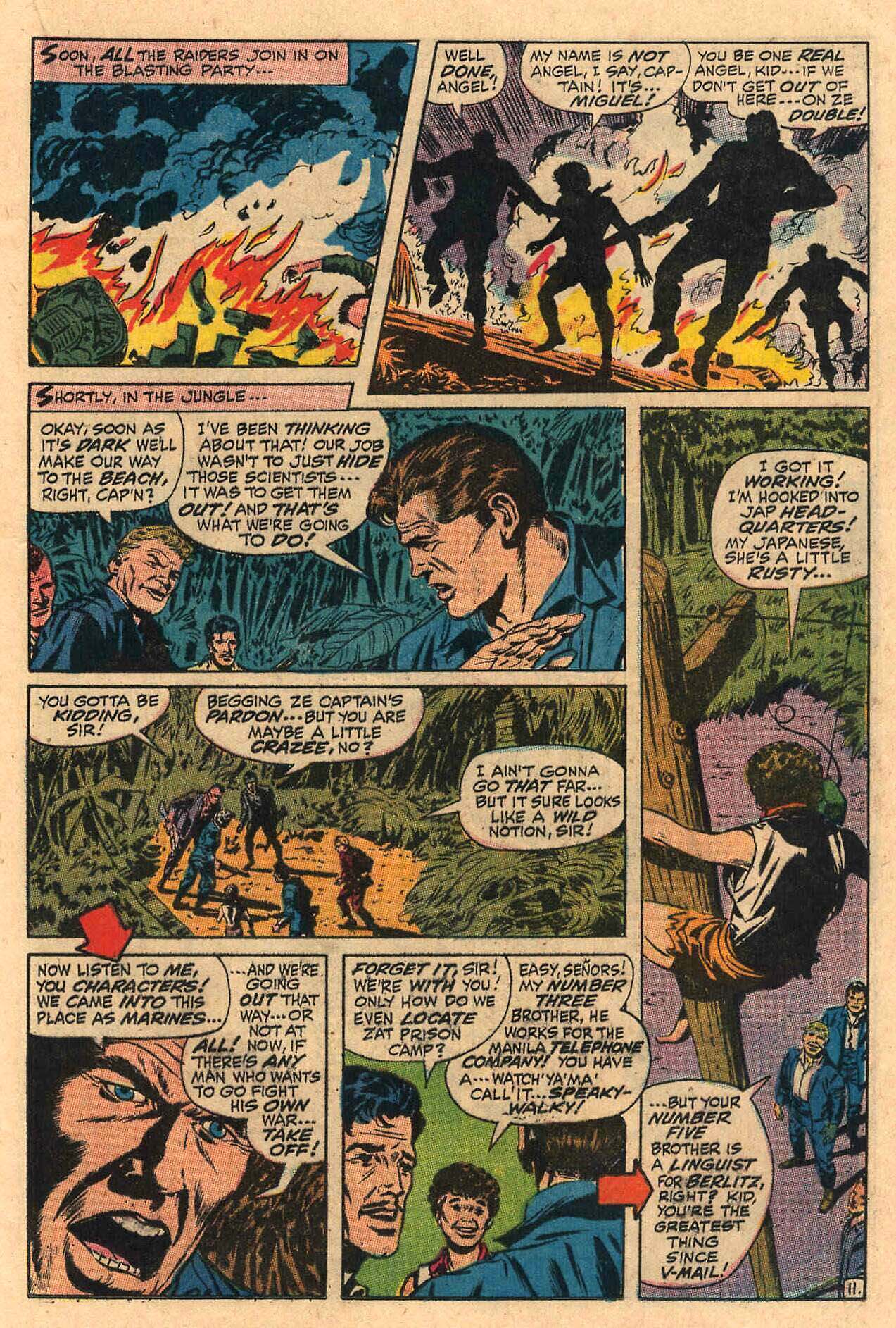 Read online Captain Savage and his Leatherneck Raiders comic -  Issue #14 - 17