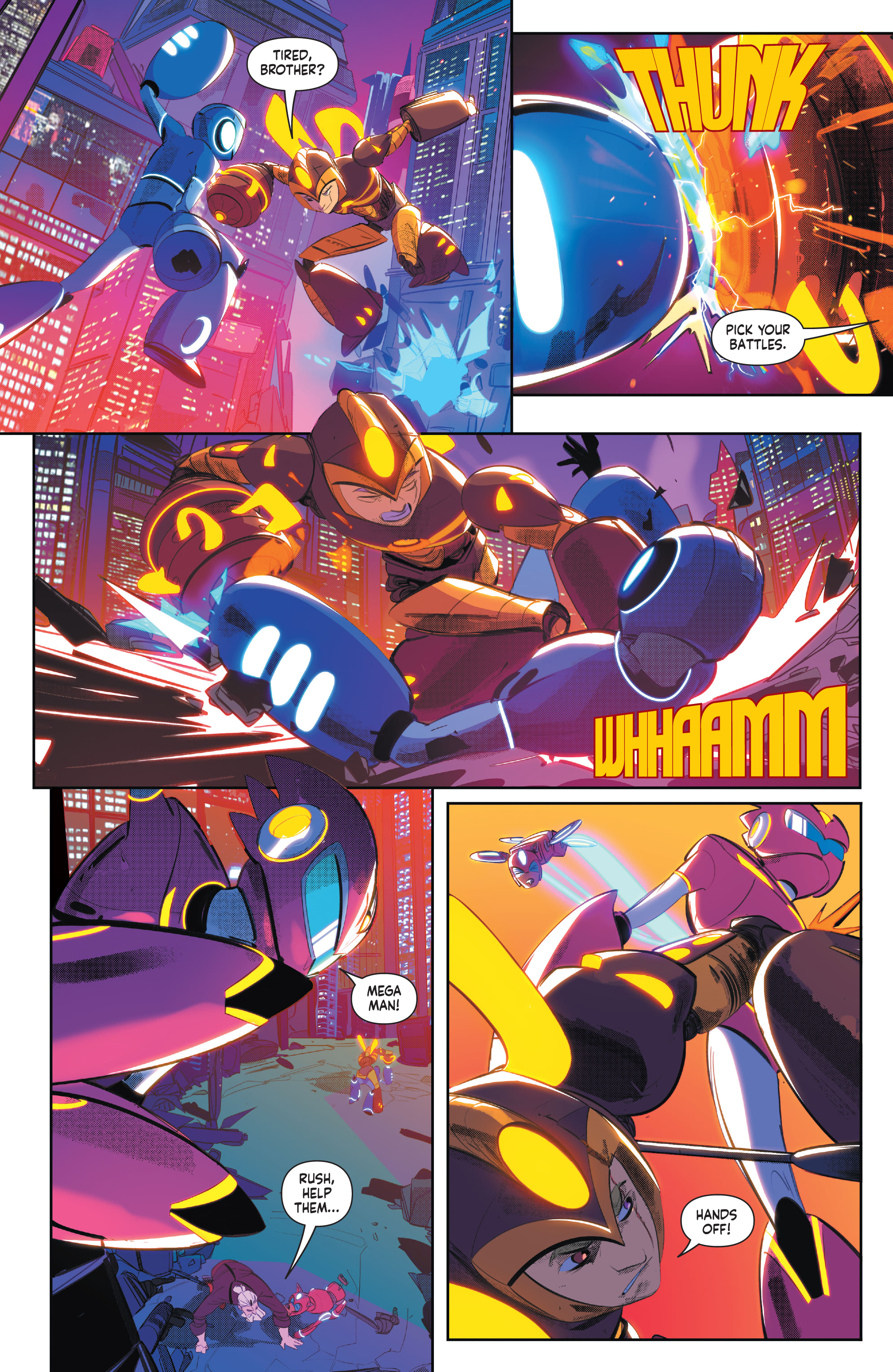 Read online Mega Man: Fully Charged comic -  Issue #5 - 6