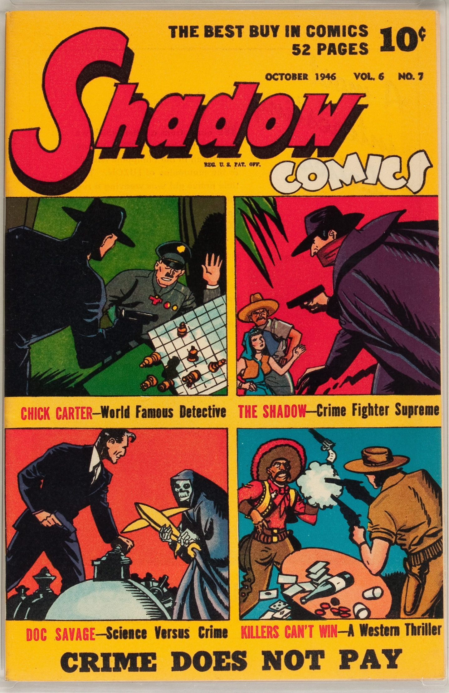 Read online Shadow Comics comic -  Issue #67 - 1