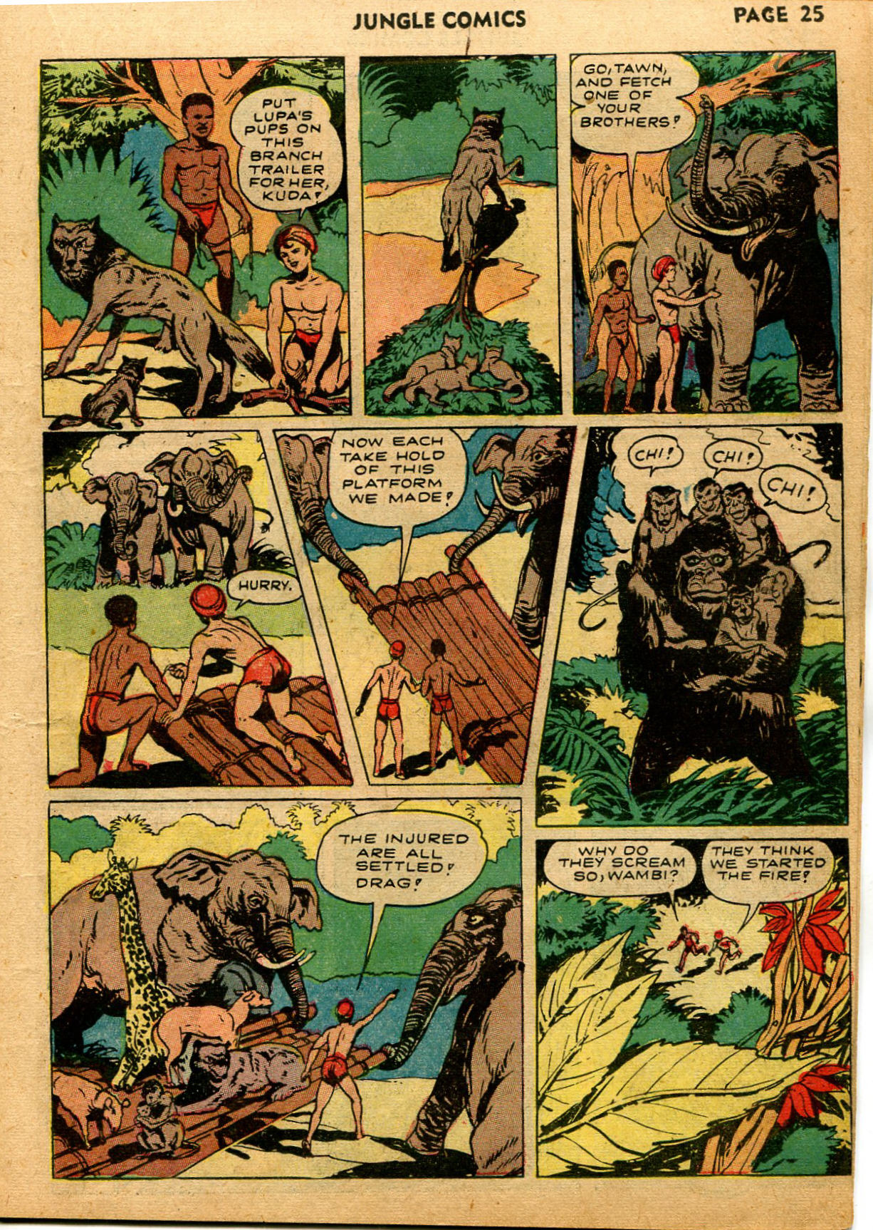 Read online Jungle Comics comic -  Issue #40 - 27