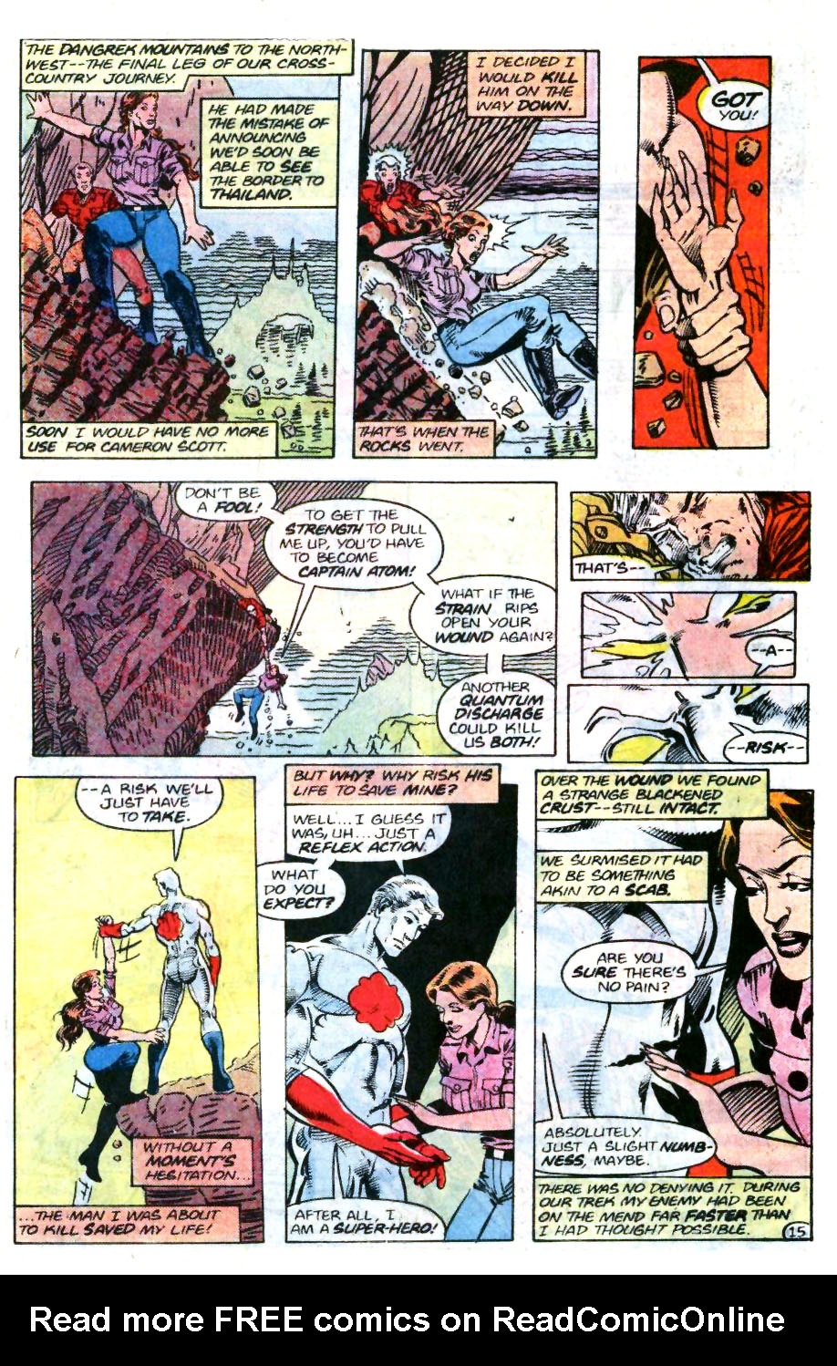Read online Captain Atom (1987) comic -  Issue #8 - 16