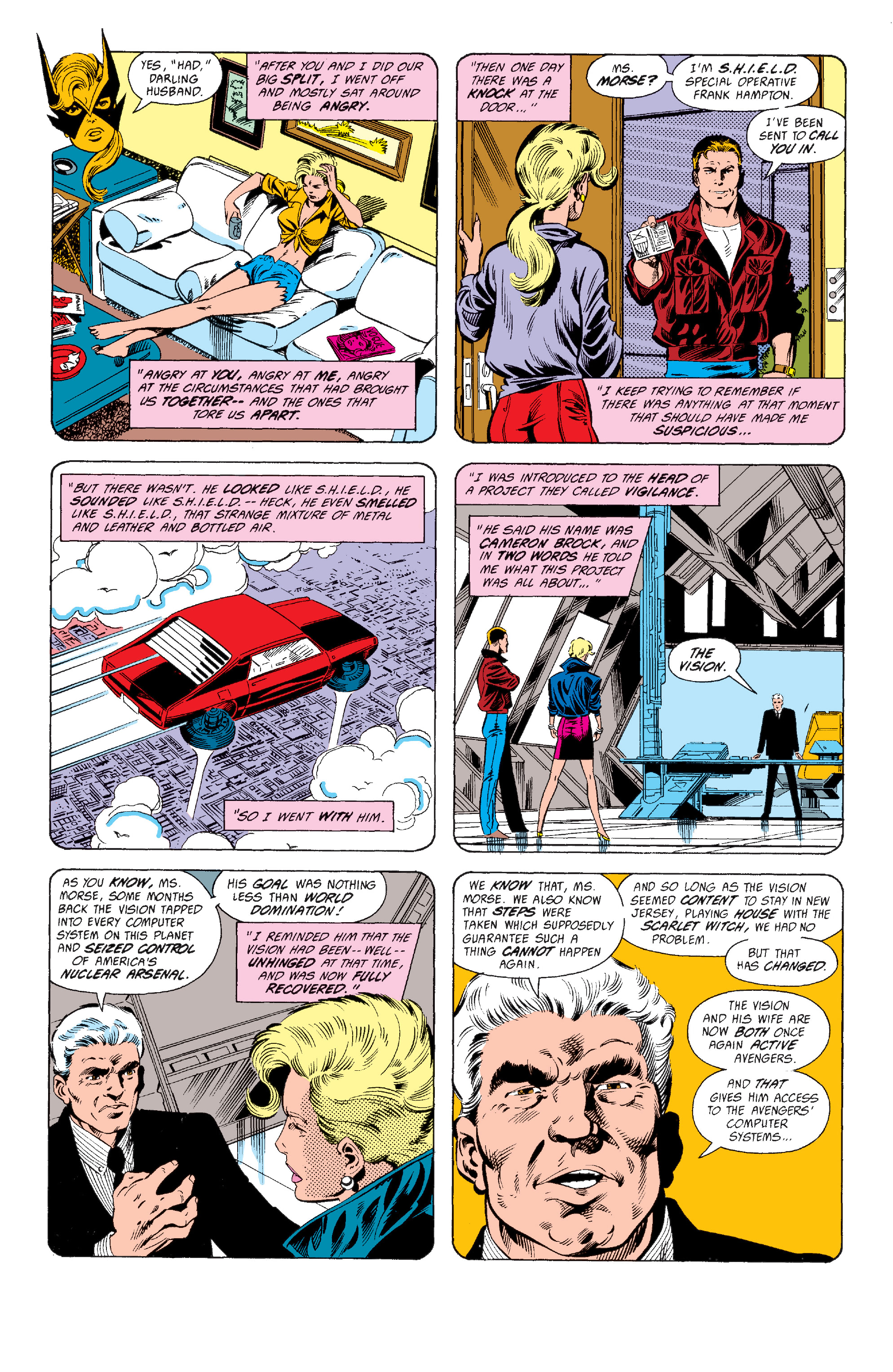 Read online Avengers West Coast Epic Collection: How The West Was Won comic -  Issue #Avengers West Coast Epic Collection Vision Quest (Part 2) - 81