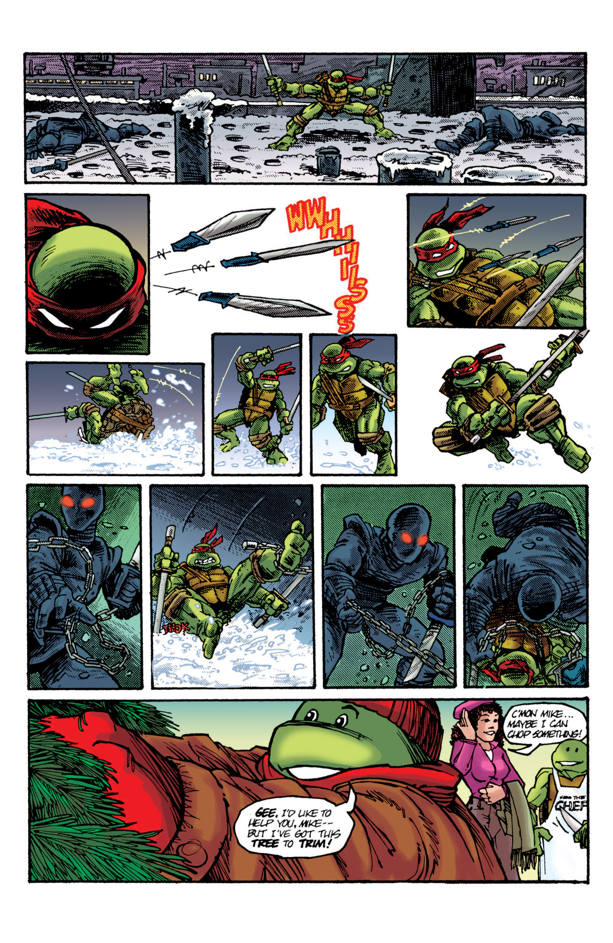 Read online Teenage Mutant Ninja Turtles Color Classics: Leonardo Micro-Series comic -  Issue # Full - 6