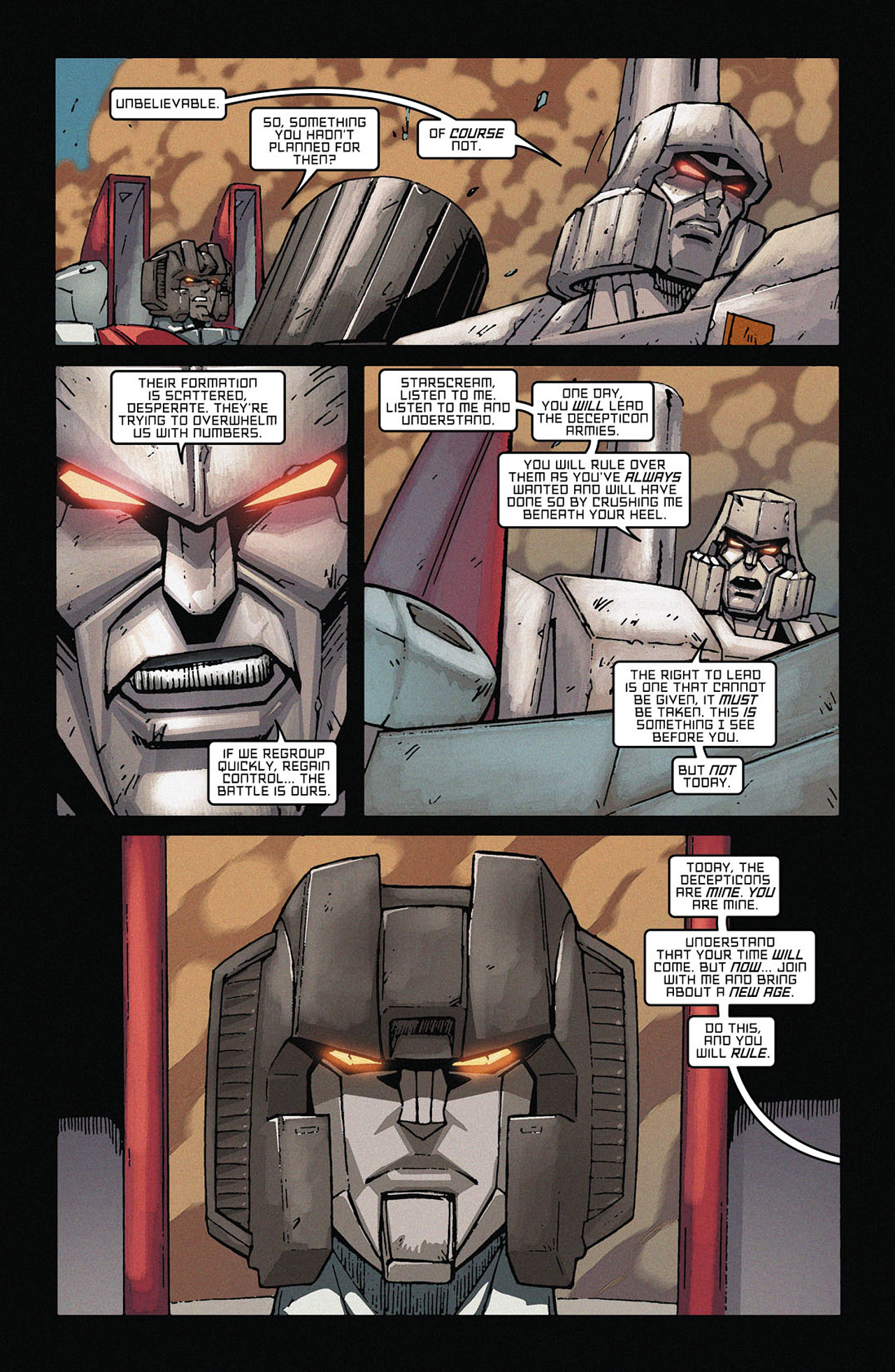 Read online The Transformers: All Hail Megatron comic -  Issue #11 - 9