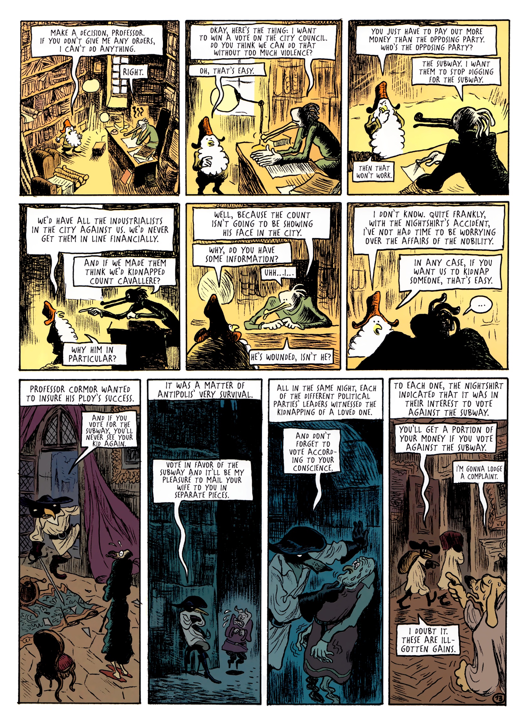 Read online Dungeon - The Early Years comic -  Issue # TPB 2 - 63