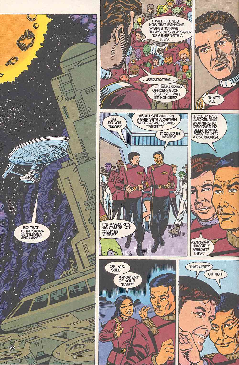 Read online Star Trek (1989) comic -  Issue #4 - 7