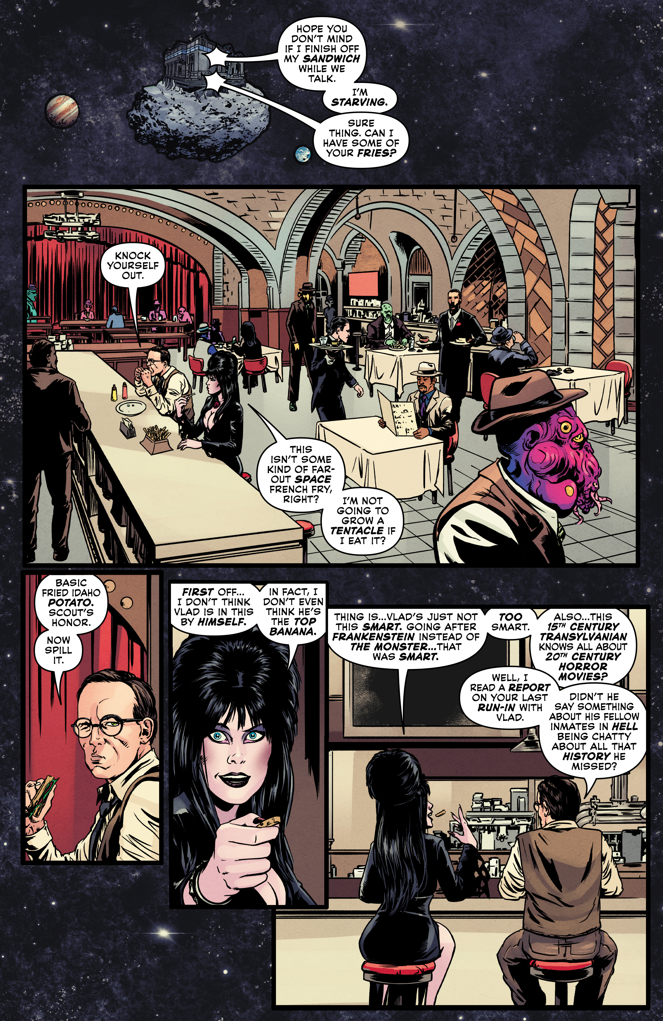 Read online Elvira in Monsterland comic -  Issue #2 - 15
