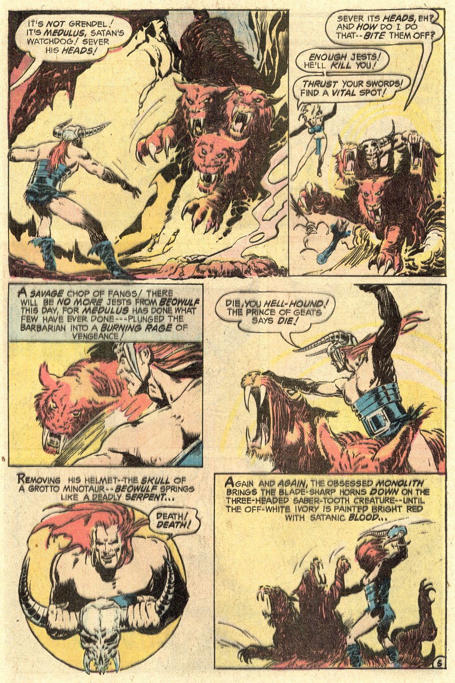 Read online Beowulf (1975) comic -  Issue #2 - 6