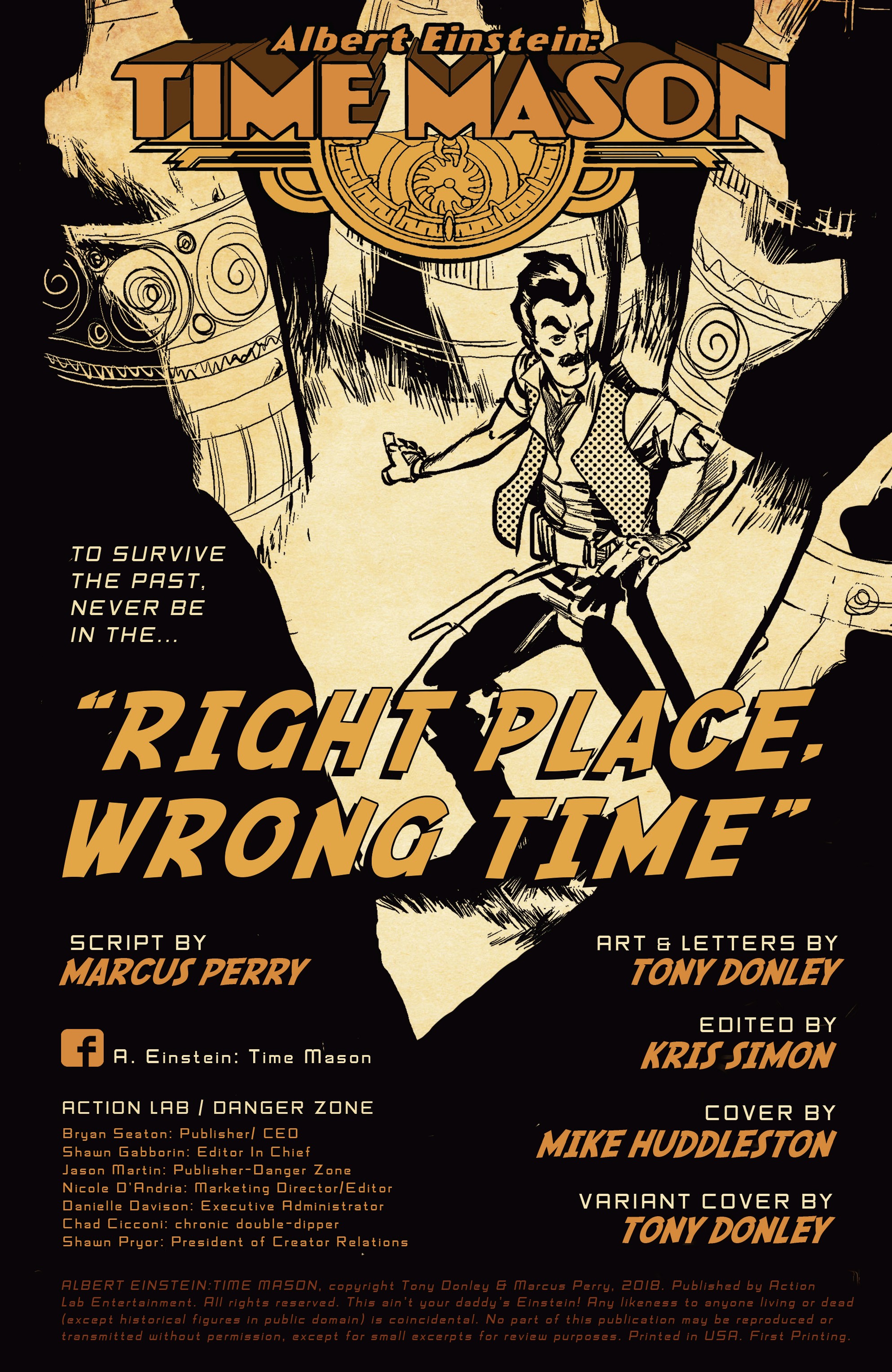 Read online Albert Einstein: Time Mason comic -  Issue #4 - 3