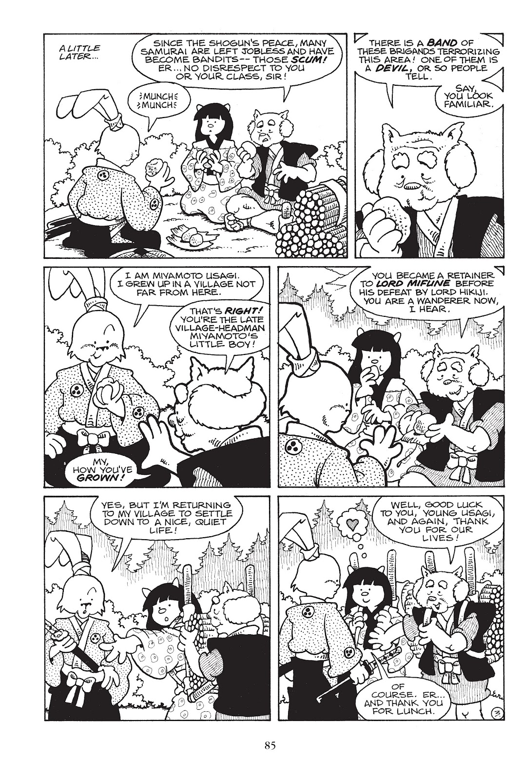 Usagi Yojimbo (1987) issue TPB 6 - Page 84