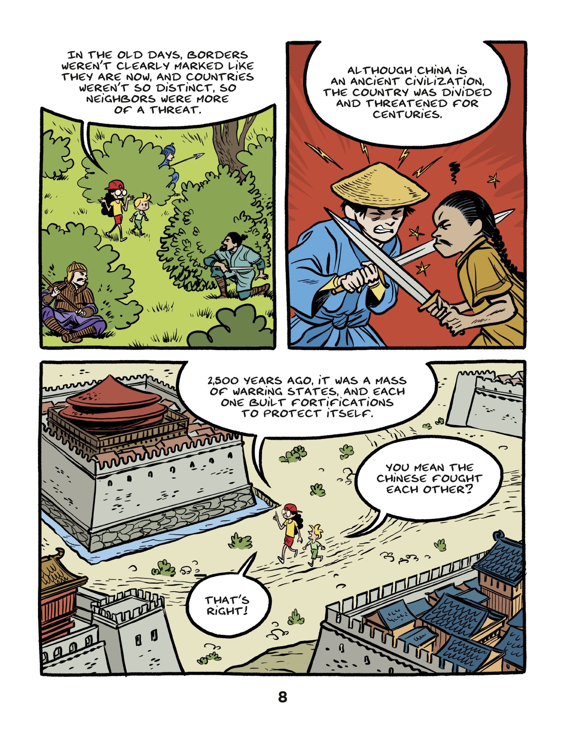 Read online On The History Trail With Ariane & Nino comic -  Issue #5 - 8