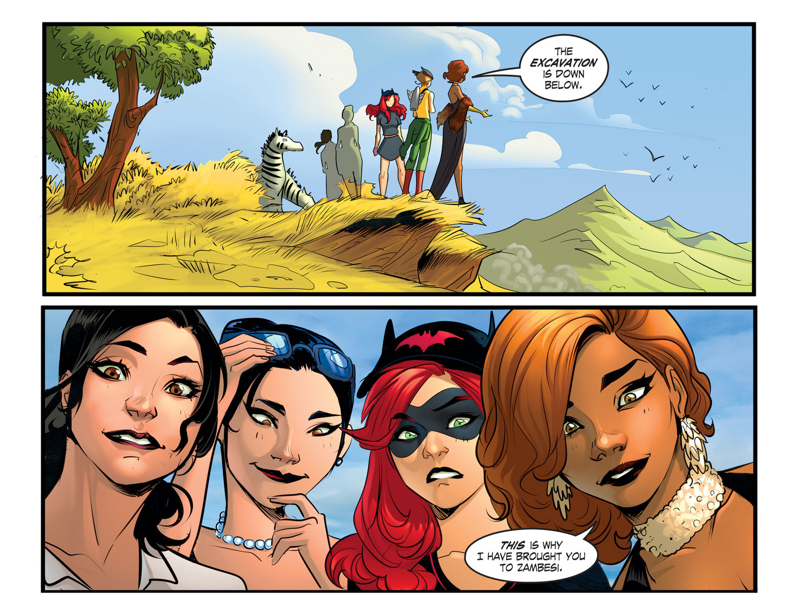 Read online DC Comics: Bombshells comic -  Issue #59 - 21