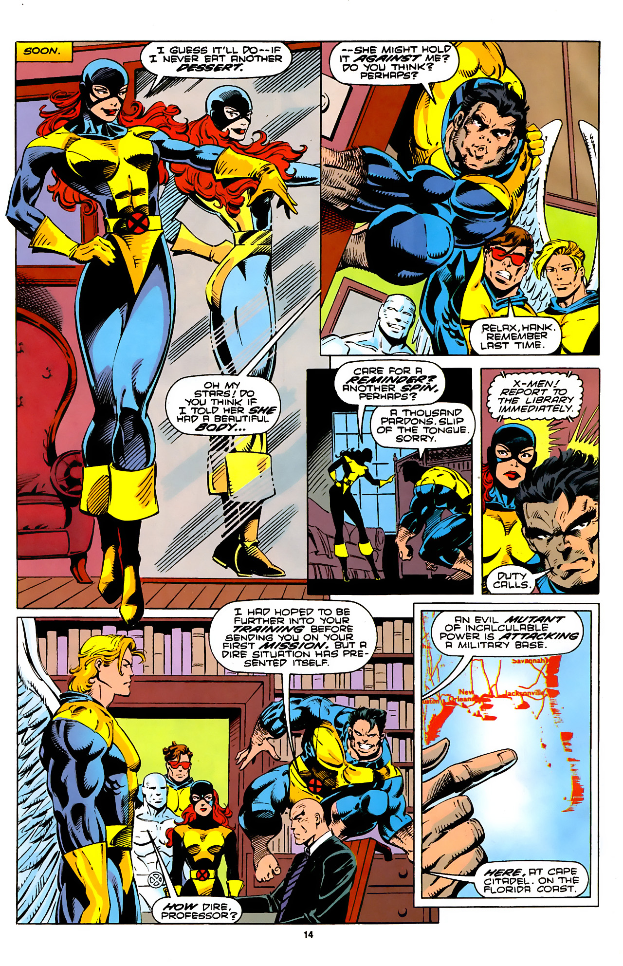 Read online Professor Xavier and the X-Men comic -  Issue #1 - 13