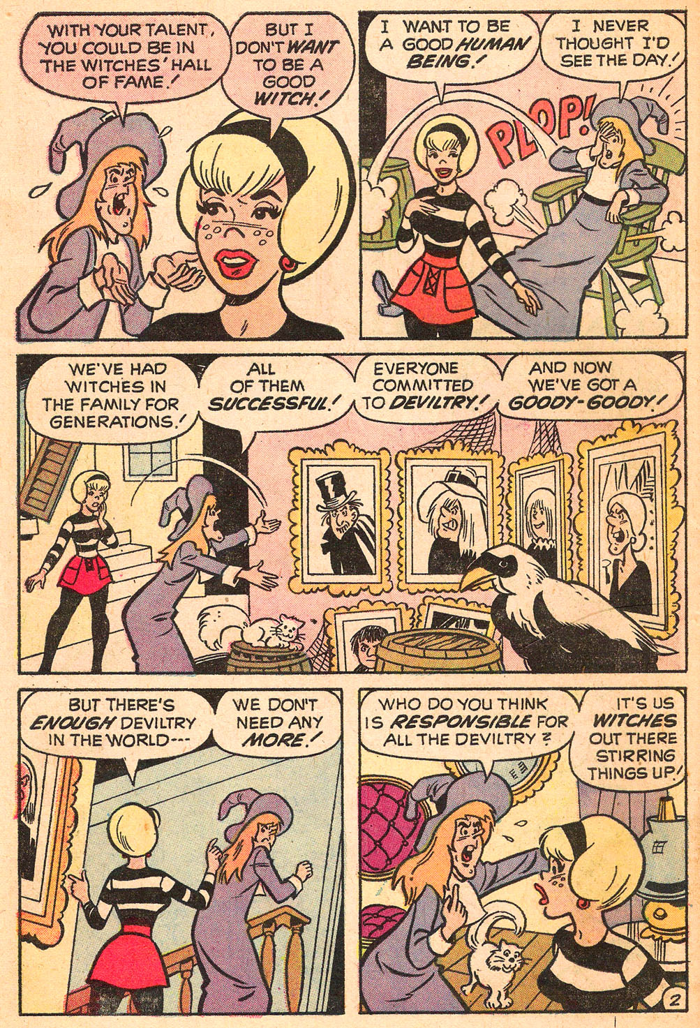Read online Sabrina The Teenage Witch (1971) comic -  Issue #12 - 36