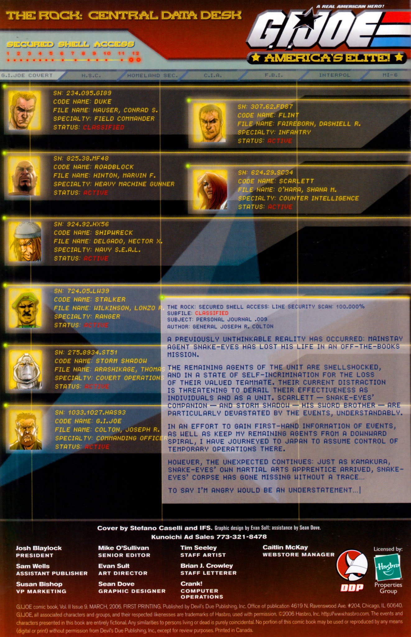Read online G.I. Joe (2005) comic -  Issue #9 - 2