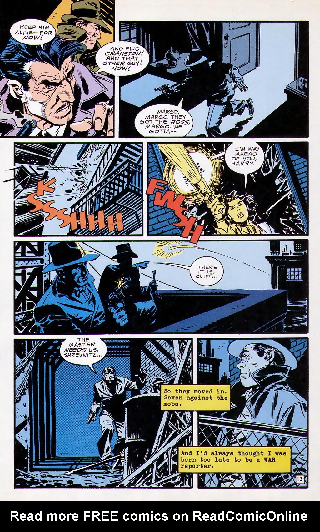 Read online The Shadow Strikes! comic -  Issue #15 - 14
