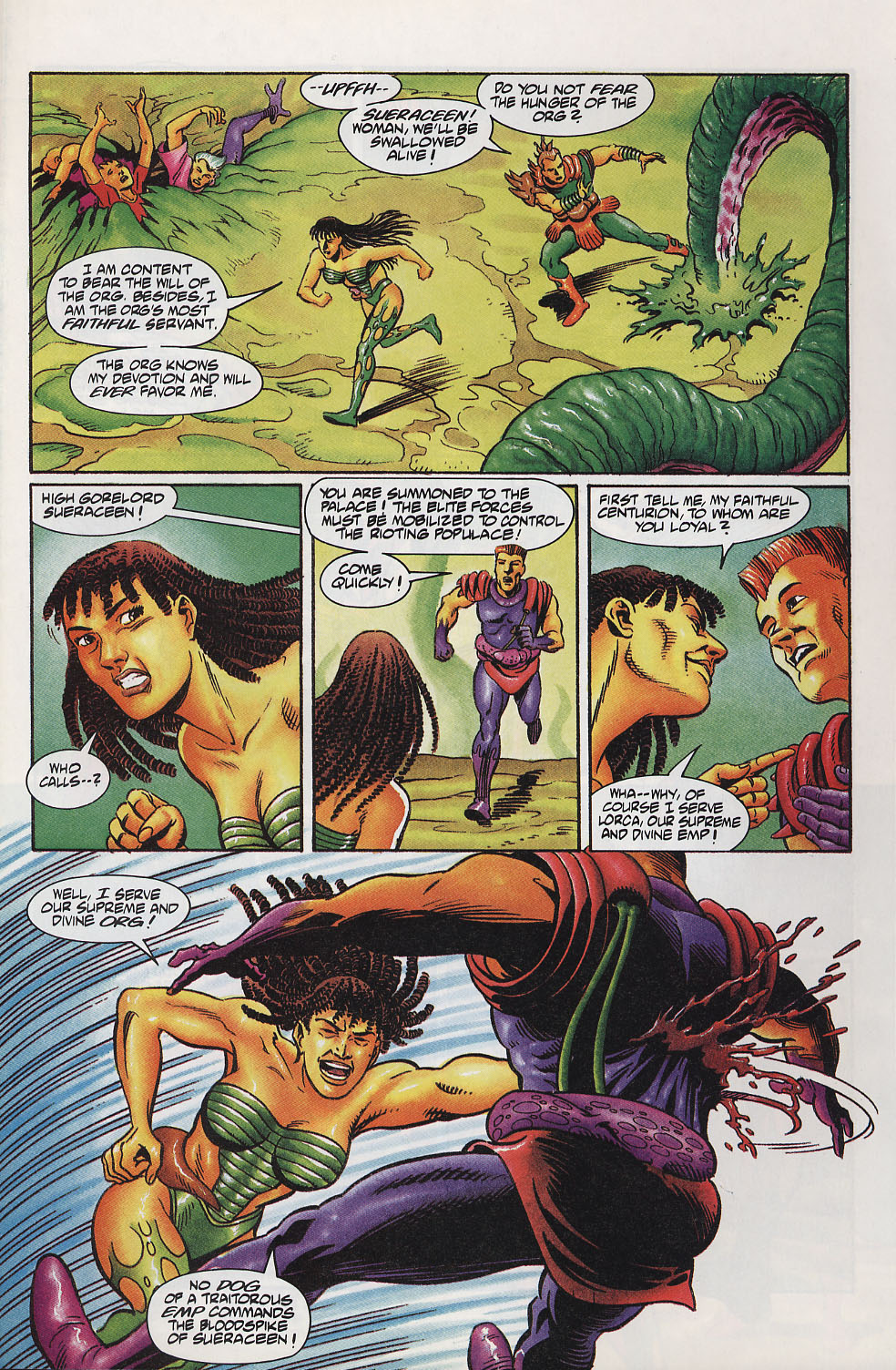 Read online Warriors of Plasm comic -  Issue #12 - 6