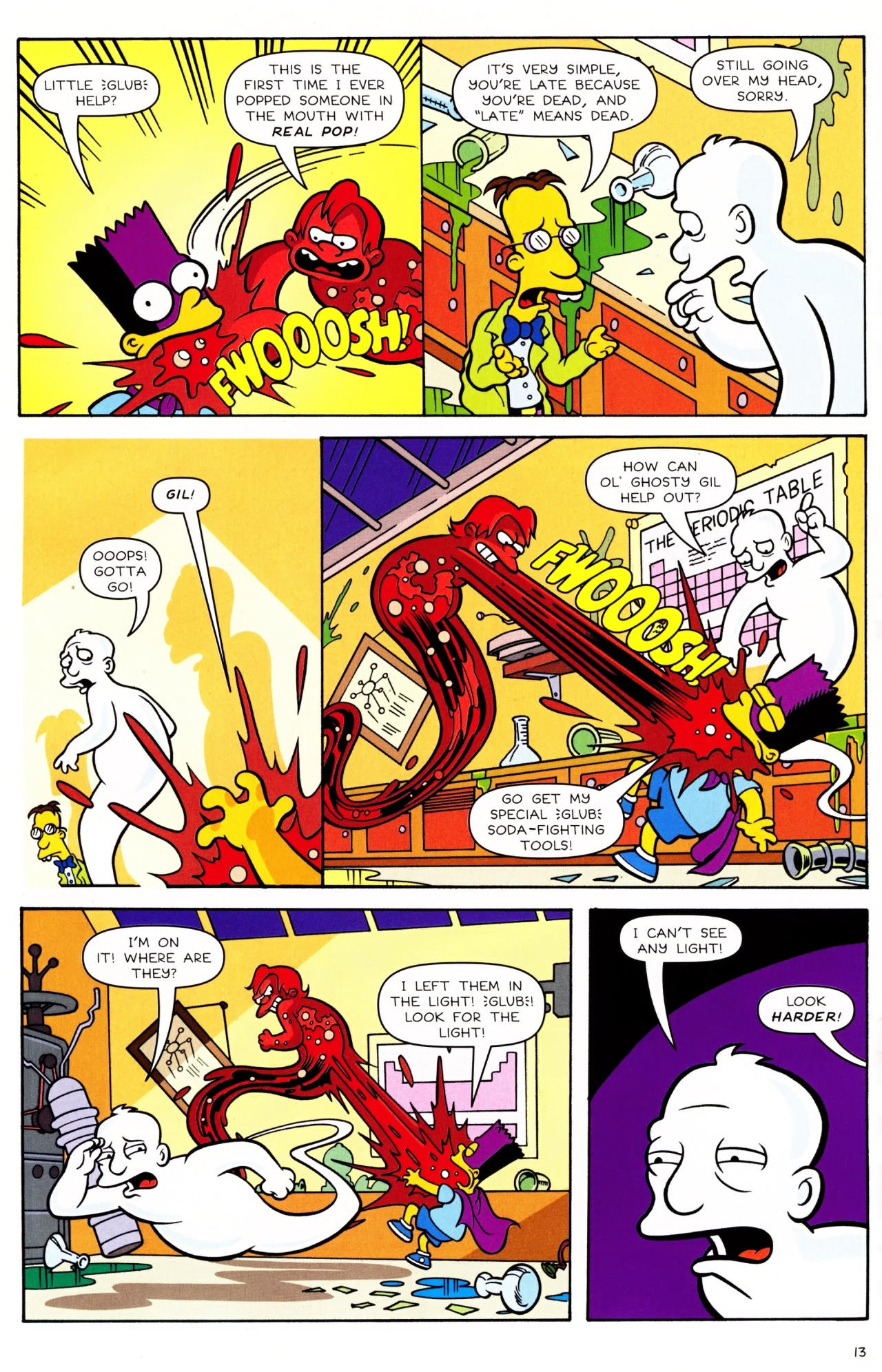Read online Bongo Comics Presents Simpsons Super Spectacular comic -  Issue #7 - 15