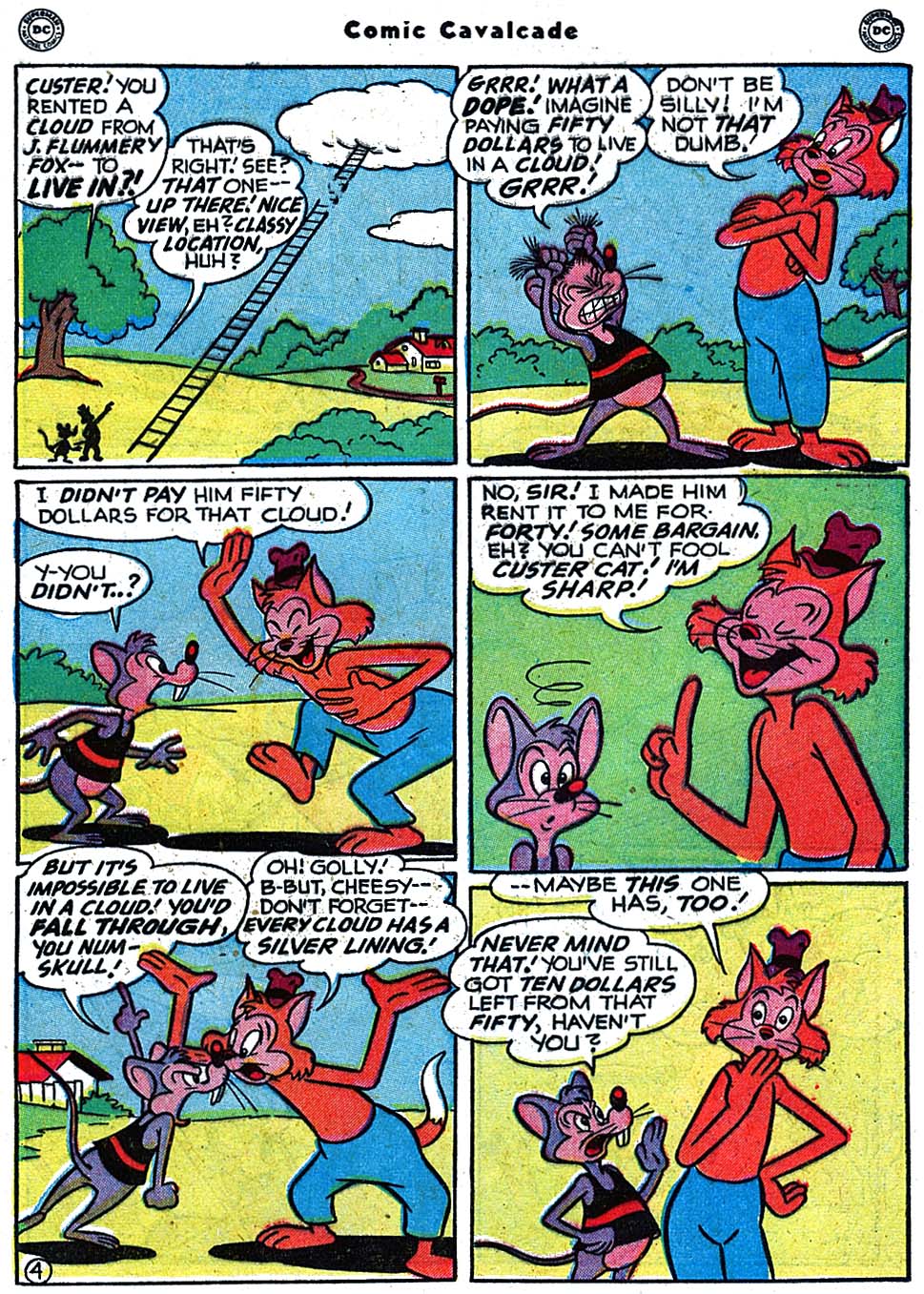 Read online Comic Cavalcade comic -  Issue #38 - 65