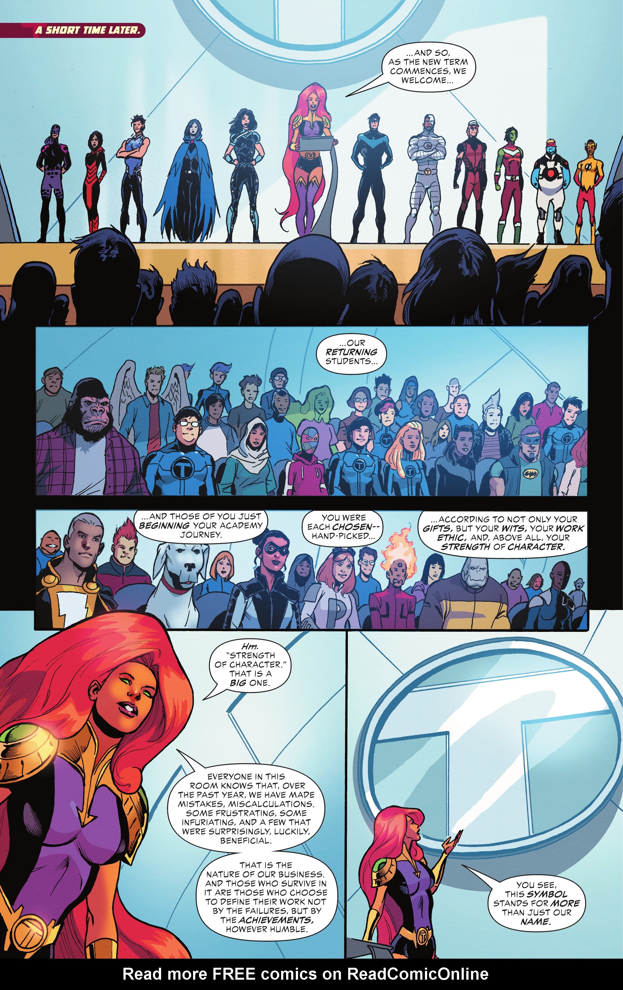 Read online Teen Titans Academy comic -  Issue #15 - 21