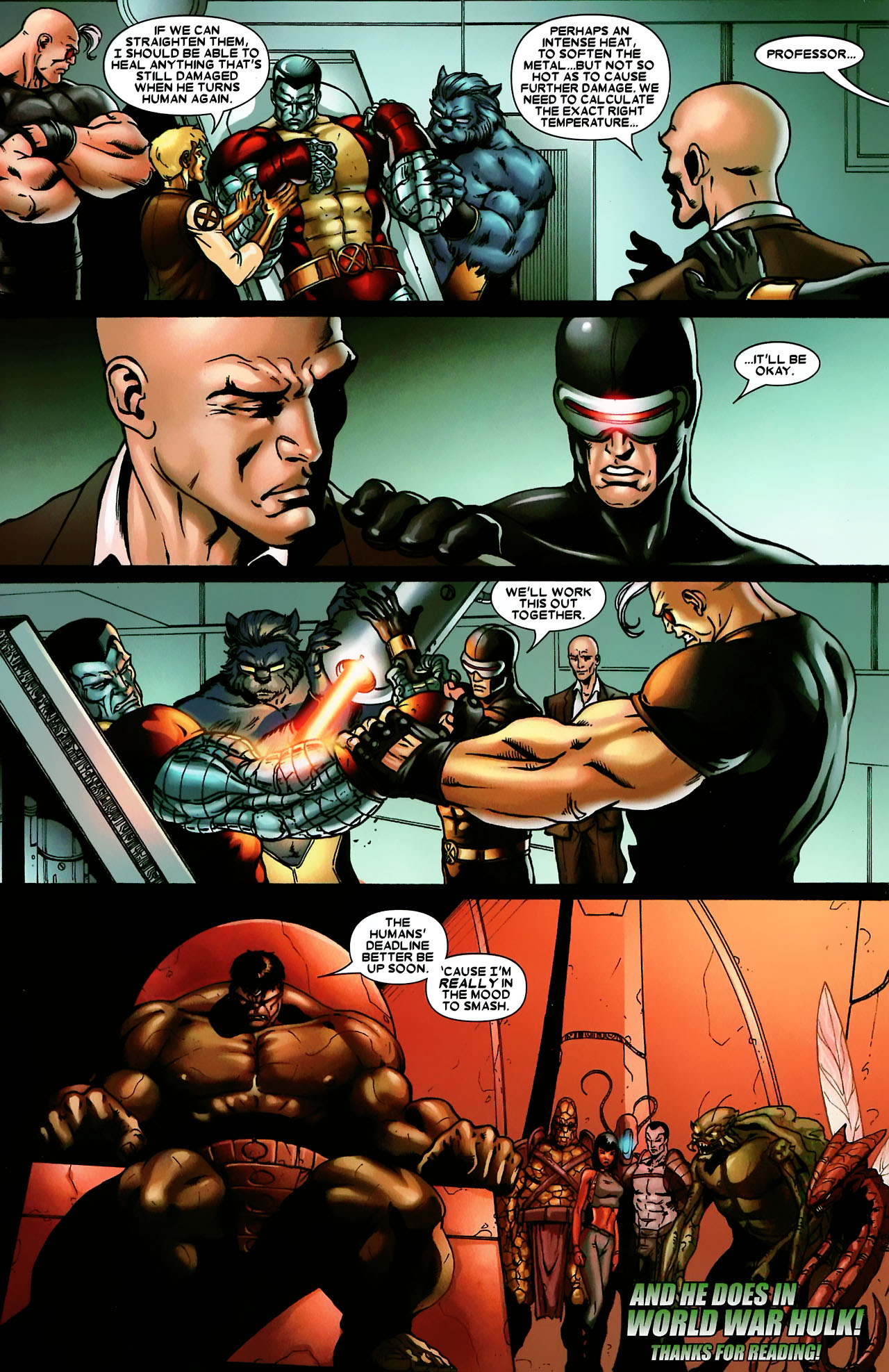 Read online World War Hulk: X-Men comic -  Issue #3 - 24