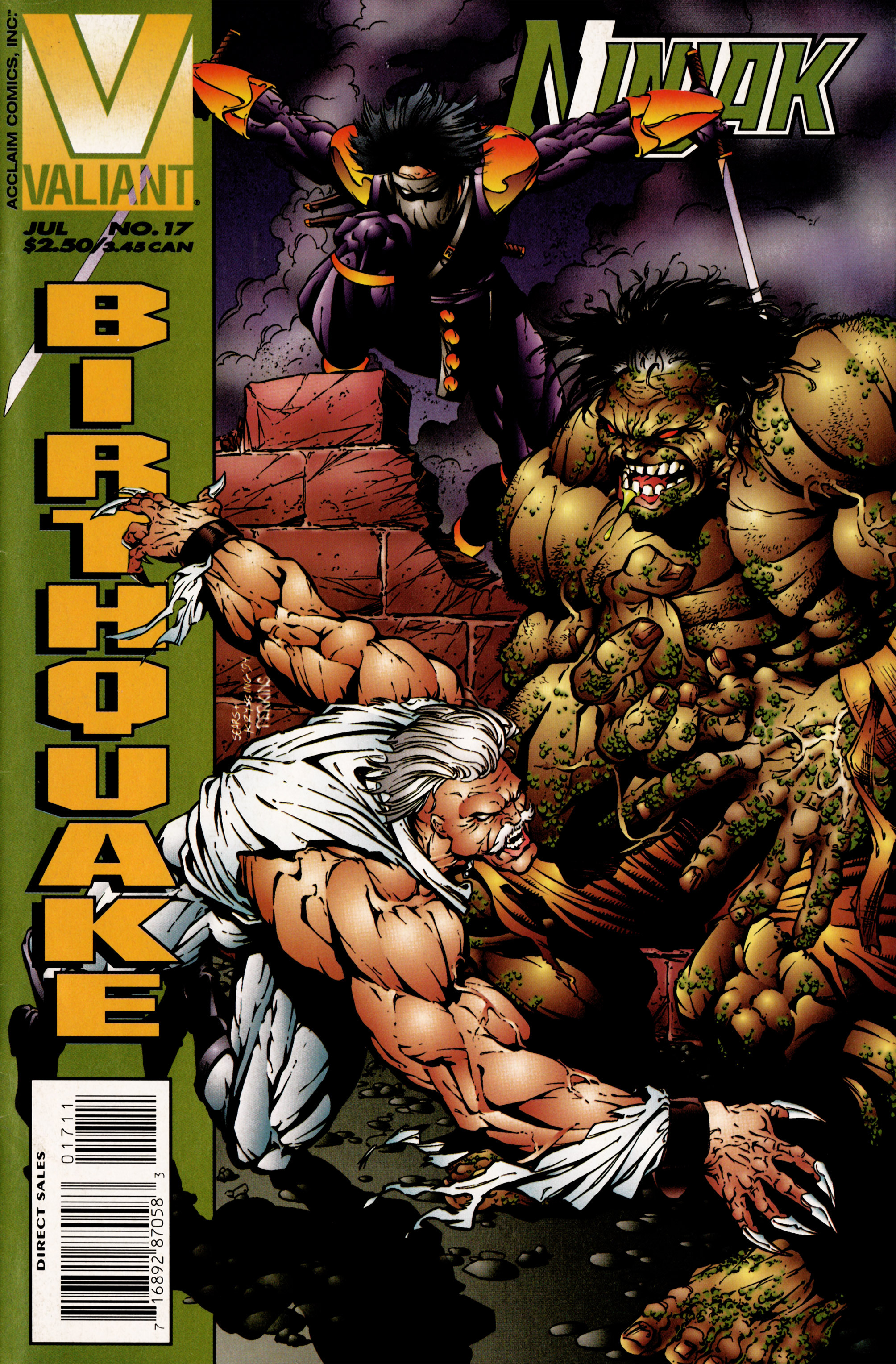 Read online Ninjak (1994) comic -  Issue #17 - 1
