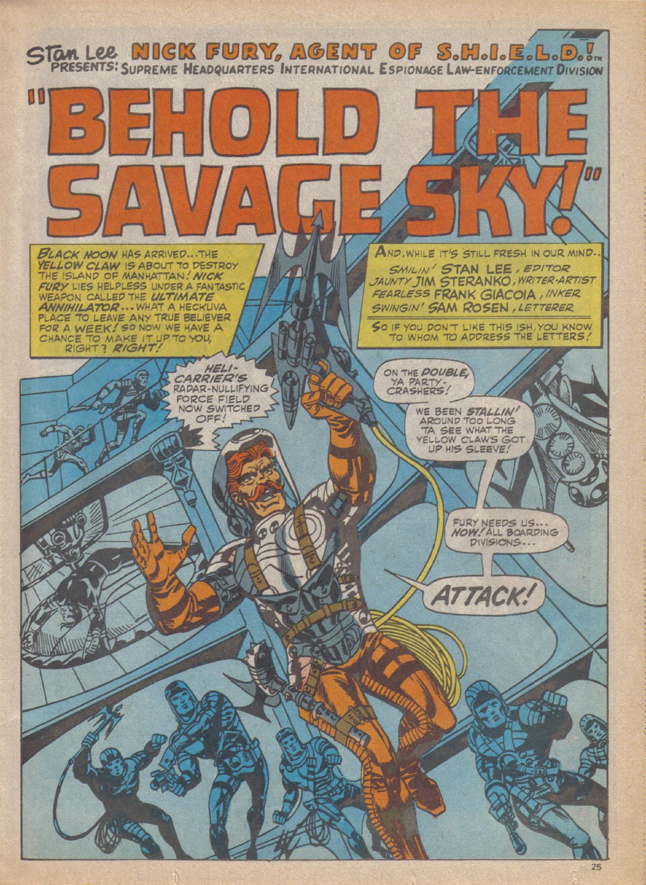 Read online Captain Britain (1976) comic -  Issue #13 - 25