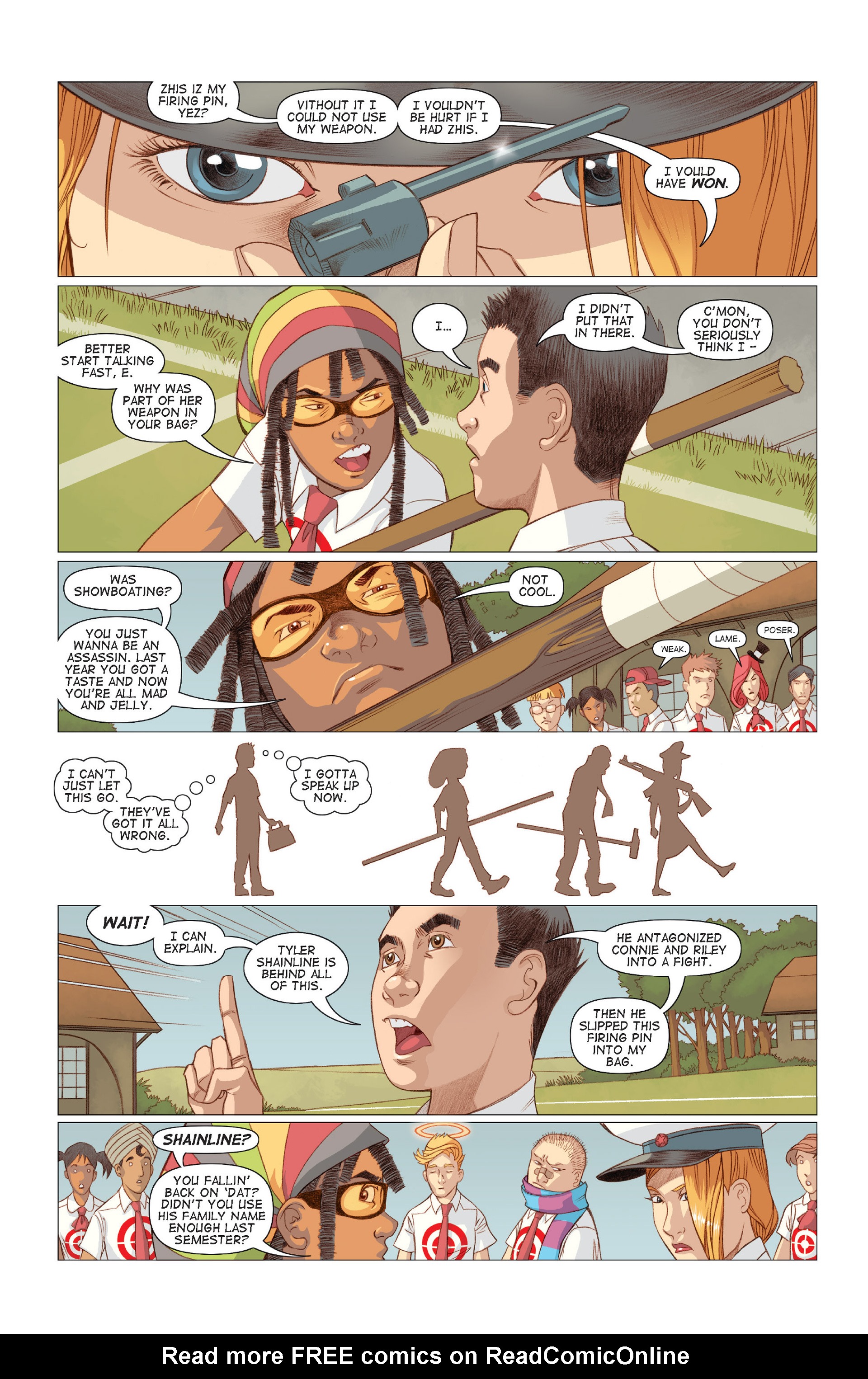 Read online Five Weapons comic -  Issue #7 - 7