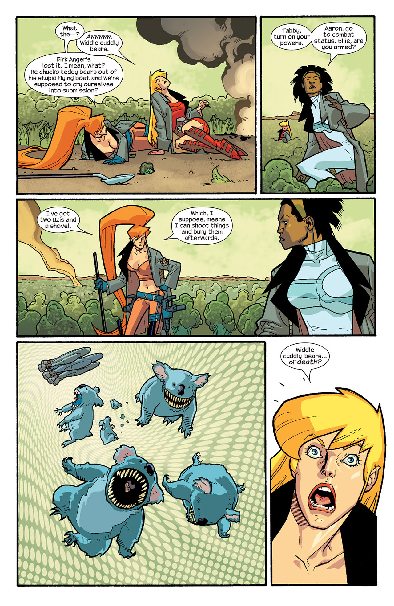 Read online Nextwave: Agents Of H.A.T.E. comic -  Issue #5 - 17