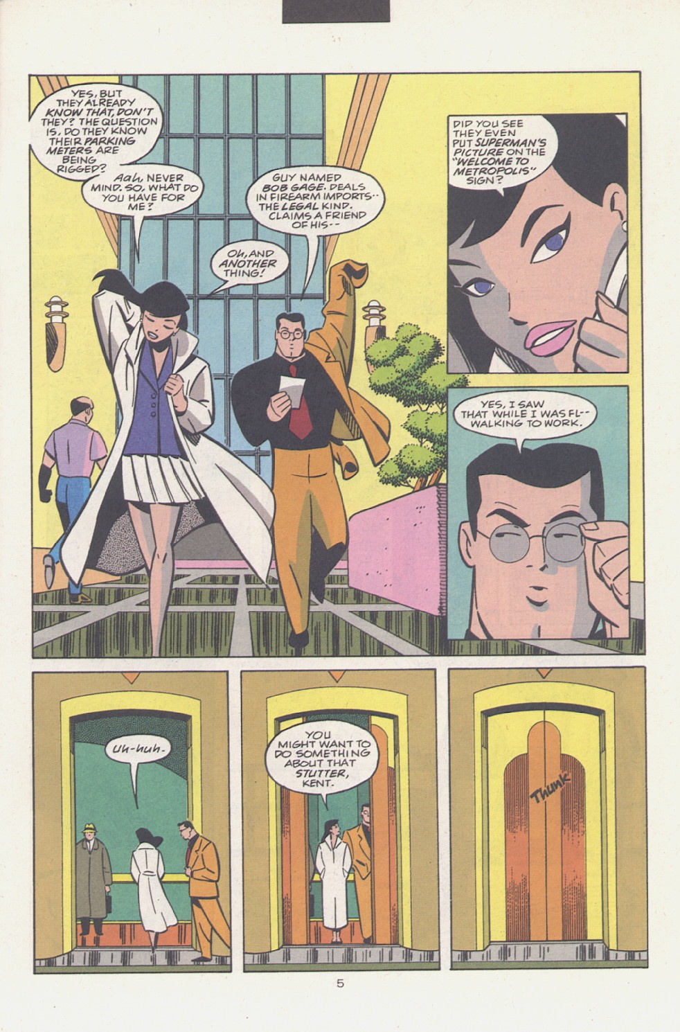 Read online Superman Adventures comic -  Issue #2 - 6