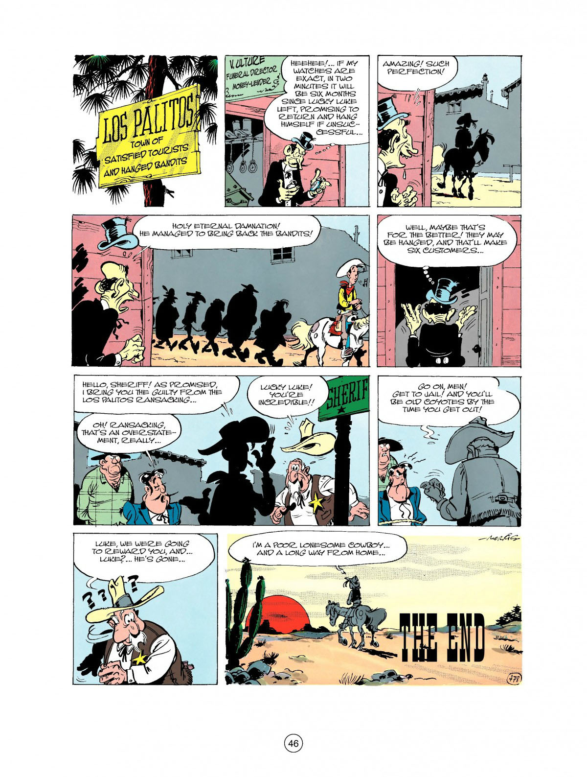 Read online A Lucky Luke Adventure comic -  Issue #27 - 47