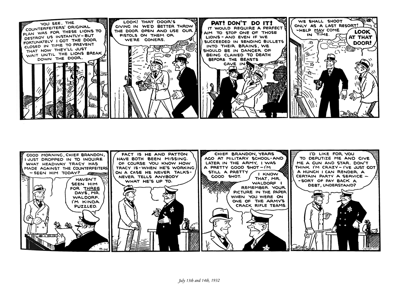 Read online The Complete Chester Gould's Dick Tracy comic -  Issue # TPB 1 (Part 1) - 149