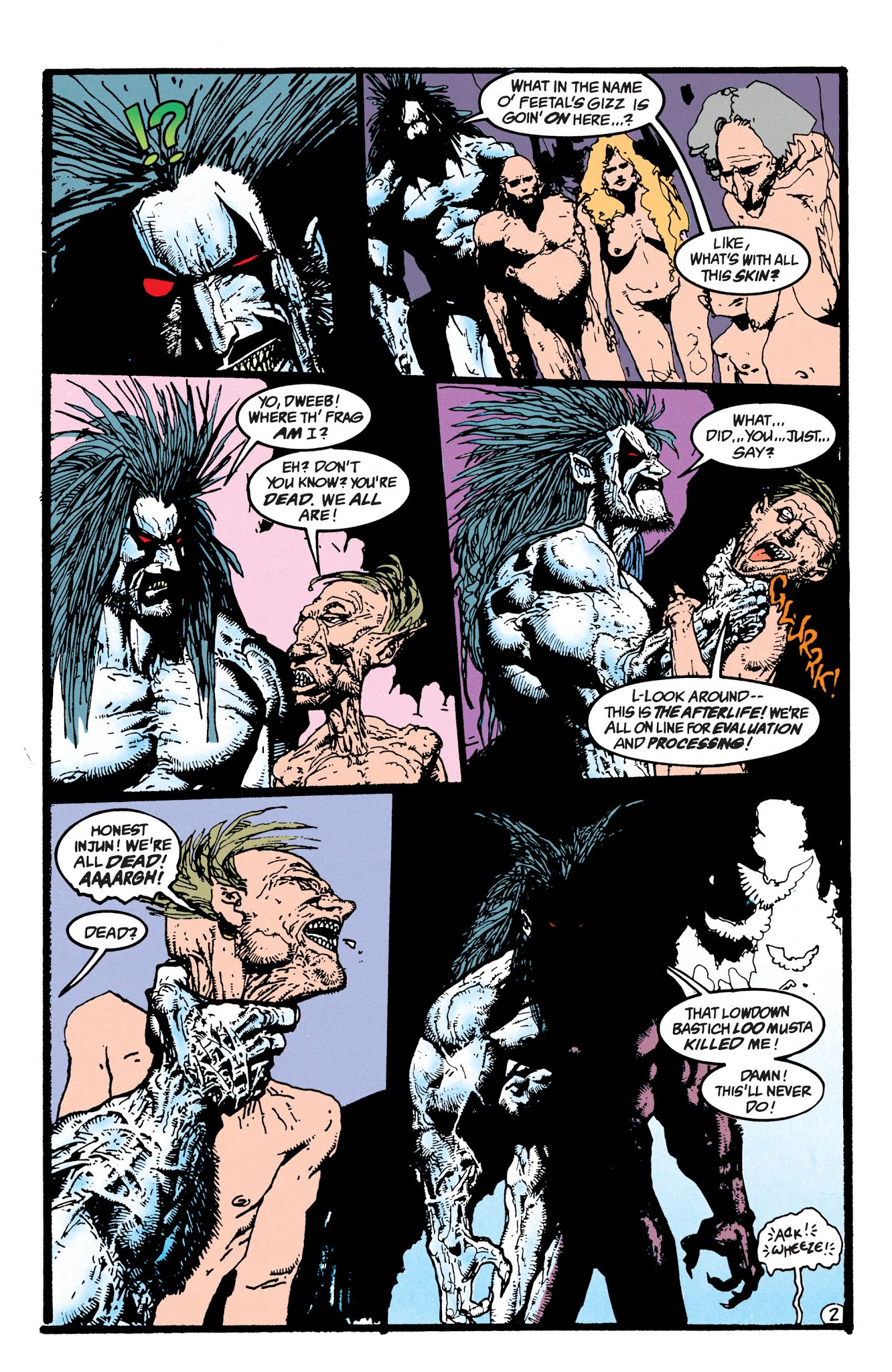 Read online Lobo by Keith Giffen & Alan Grant comic -  Issue # TPB 1 (Part 2) - 92