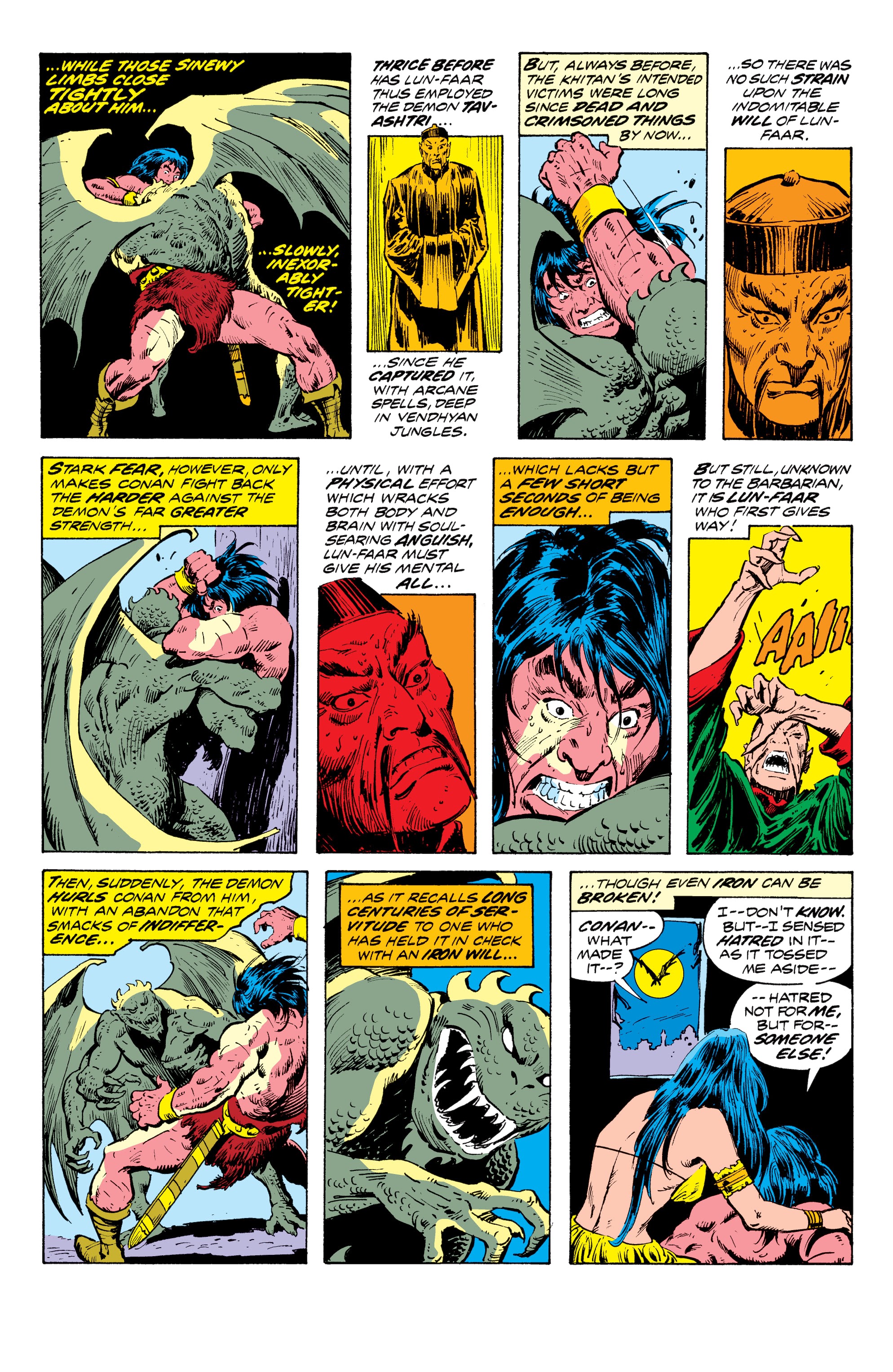 Read online Conan The Barbarian Epic Collection: The Original Marvel Years - The Curse Of The Golden Skull comic -  Issue # TPB (Part 3) - 117