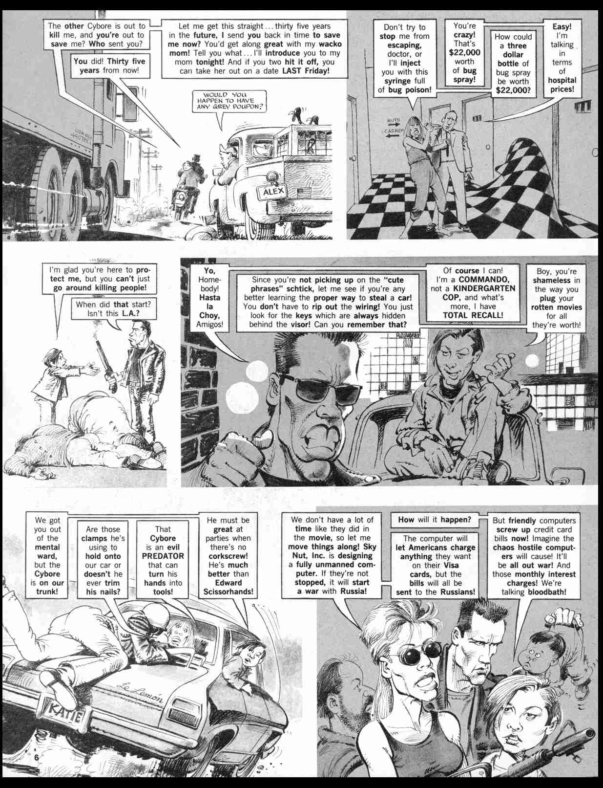 Read online MAD comic -  Issue #308 - 8